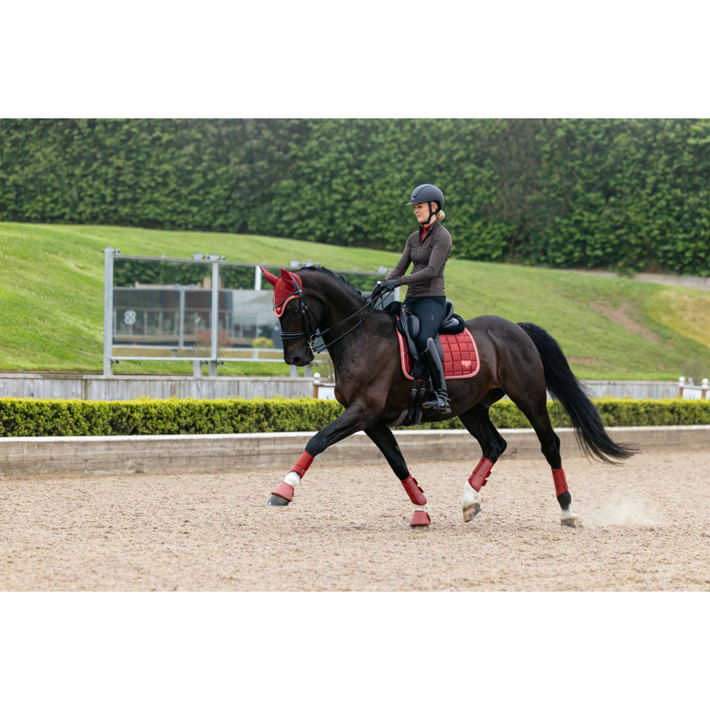 LeMieux Tapis de Selle Loire Classic Square Dressage Russet