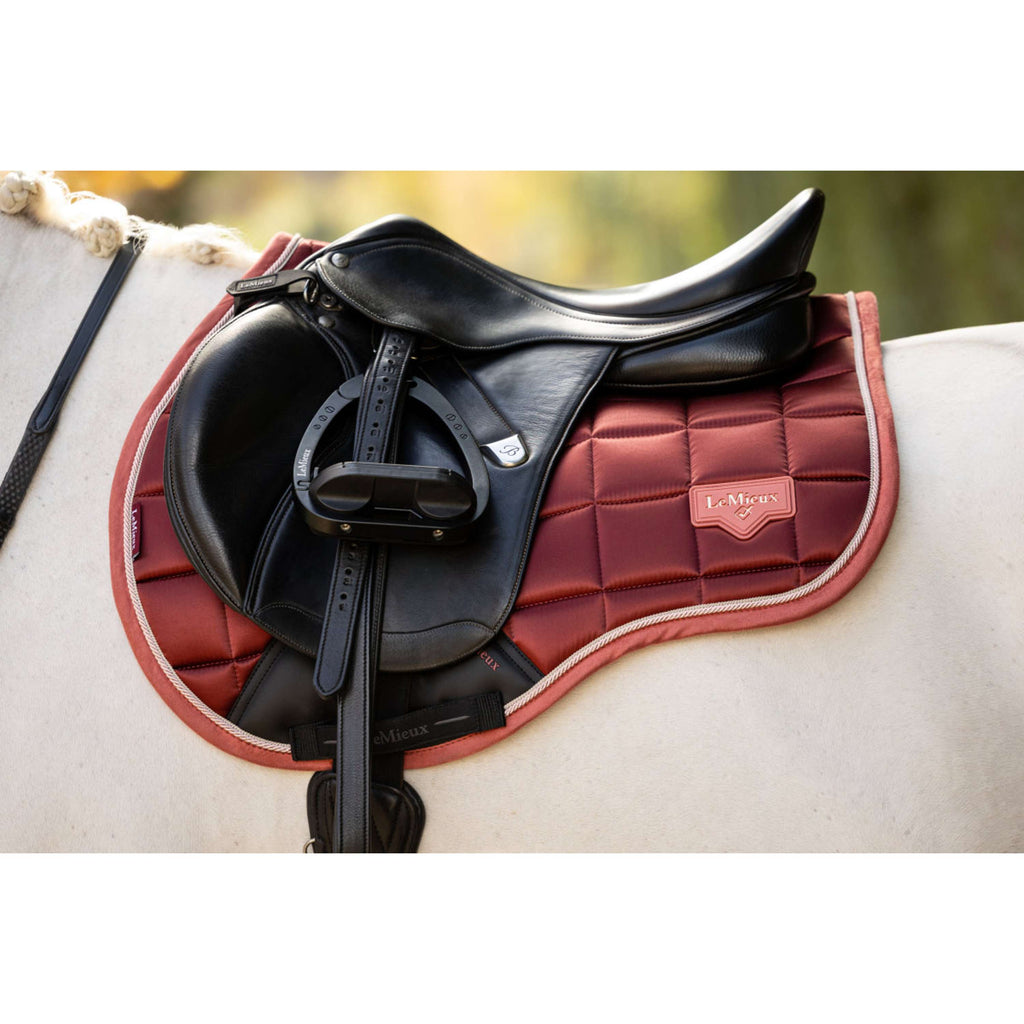 LeMieux Tapis de Selle Loire Classic Square Polyvalence Russet