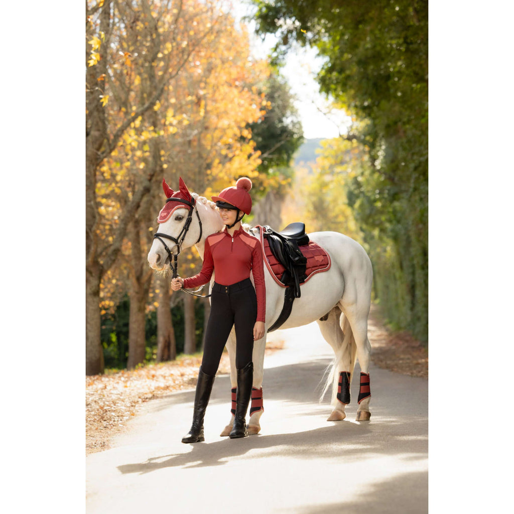 LeMieux Tapis de Selle Loire Classic Square Polyvalence Russet