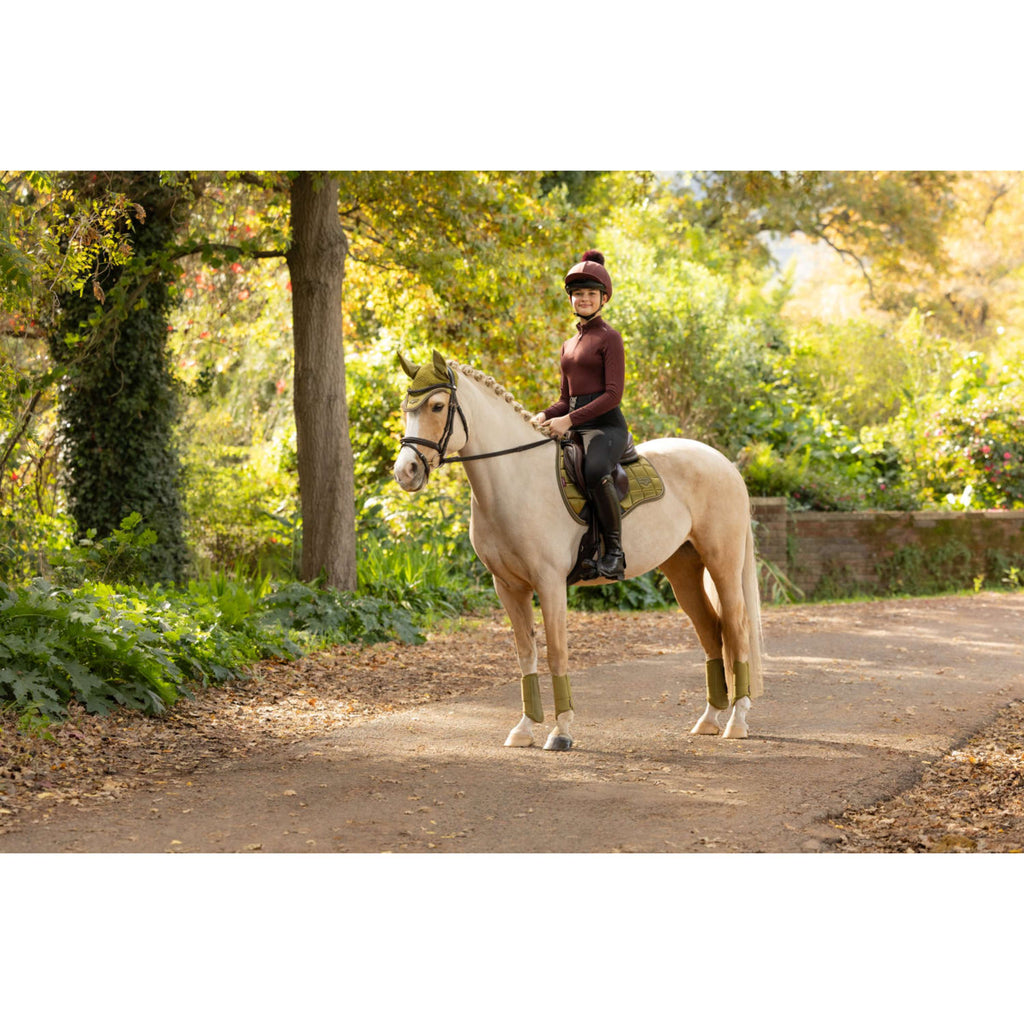 LeMieux Tapis de Selle Loire Classic Square Polyvalence Gooseberry