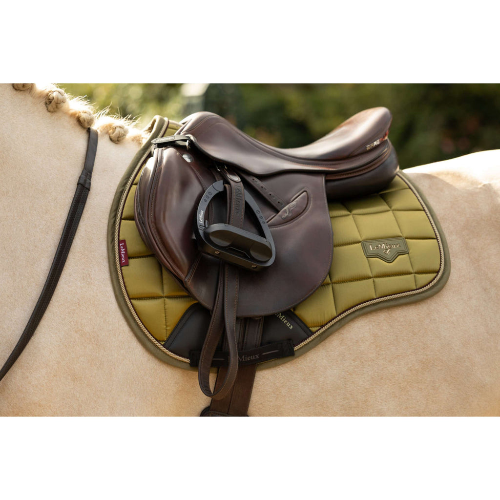 LeMieux Tapis de Selle Loire Classic Square Polyvalence Gooseberry