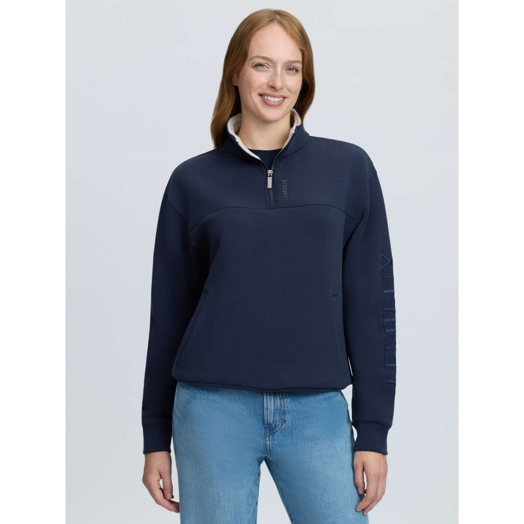 LeMieux Pull Scarlet Quarter Zip Marine