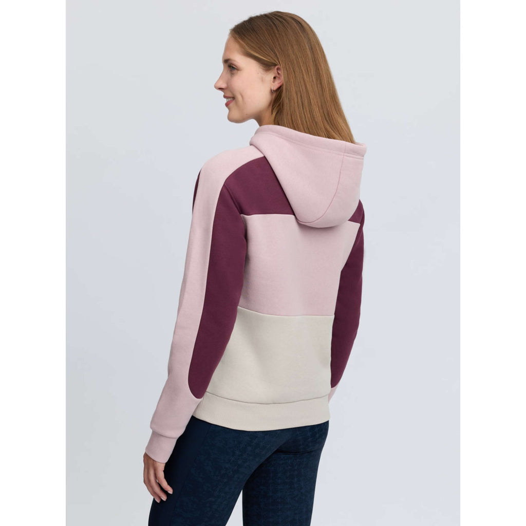 LeMieux Pull col Hoodie Kadie Colour Block Wild Rose