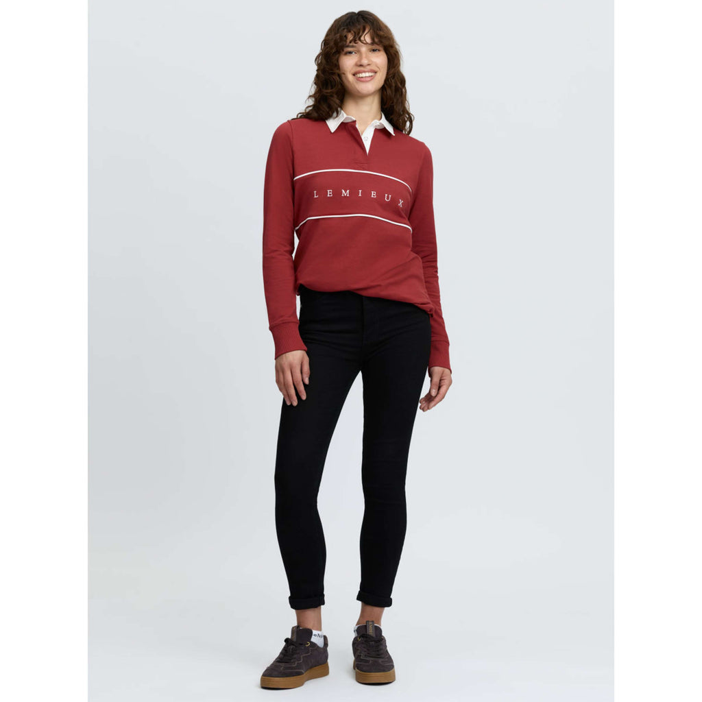 LeMieux Shirt Rochelle Rugby Russet