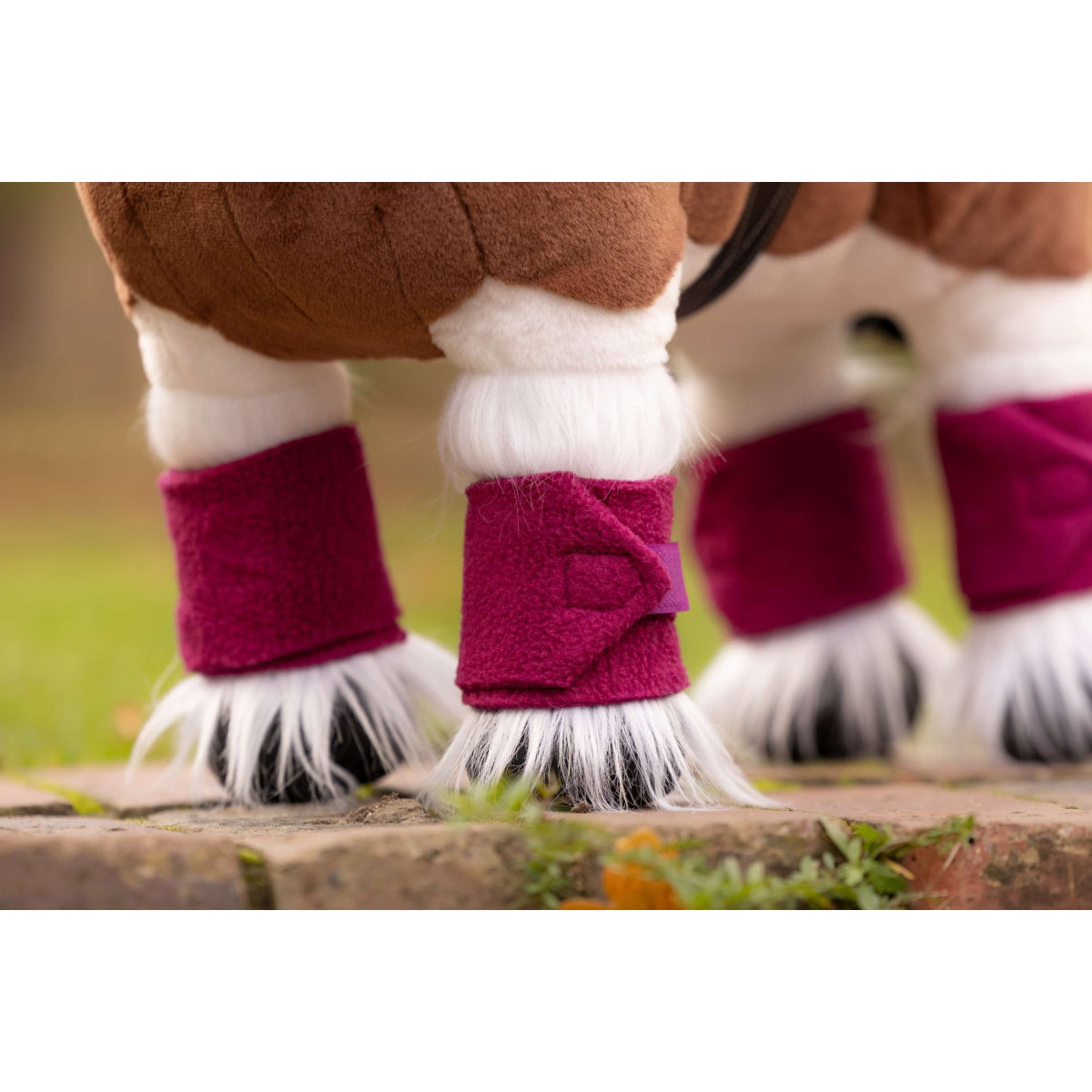LeMieux Toy Pony Bandages Blackberry