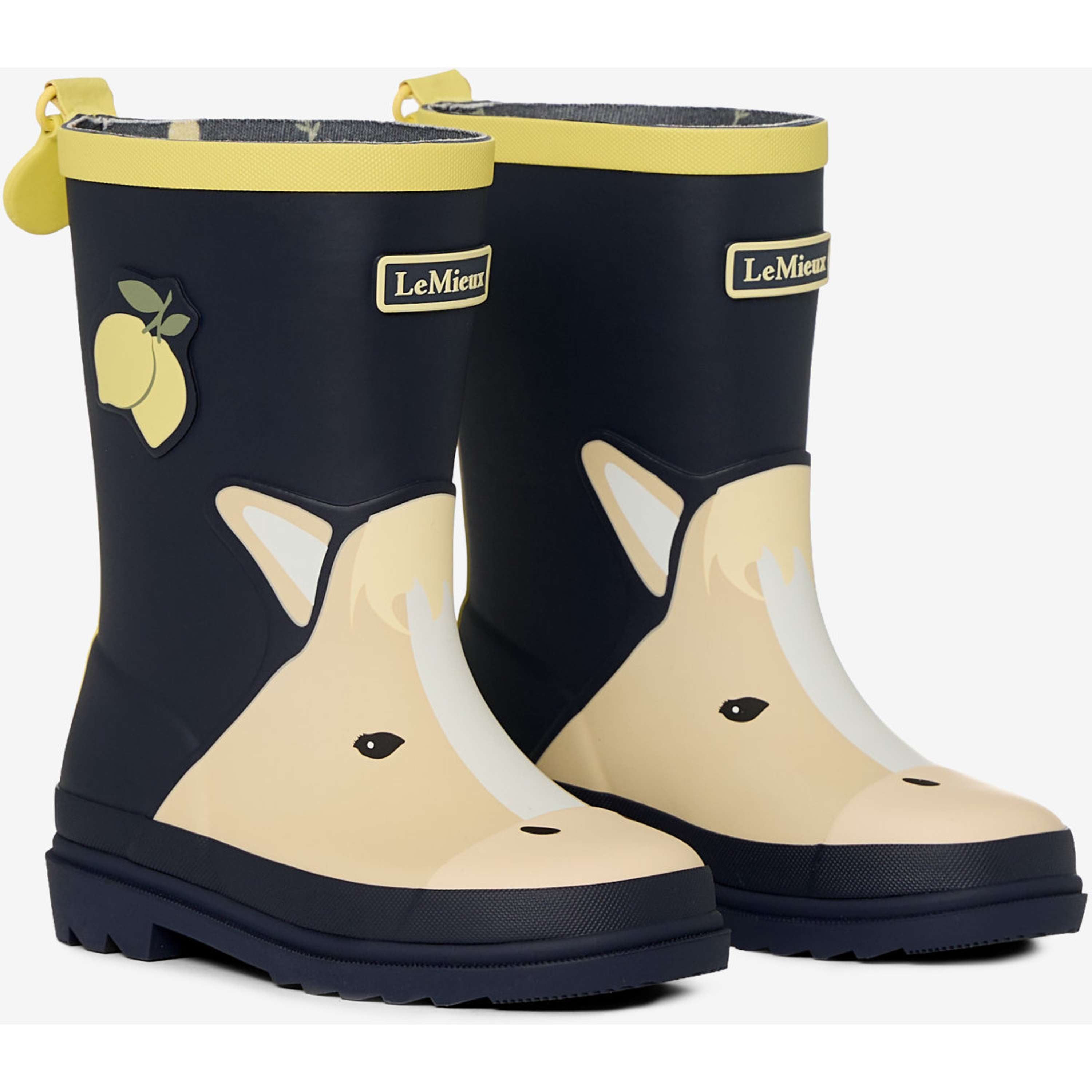 LeMieux Bottes de pluie Splash Welly Kids Citron