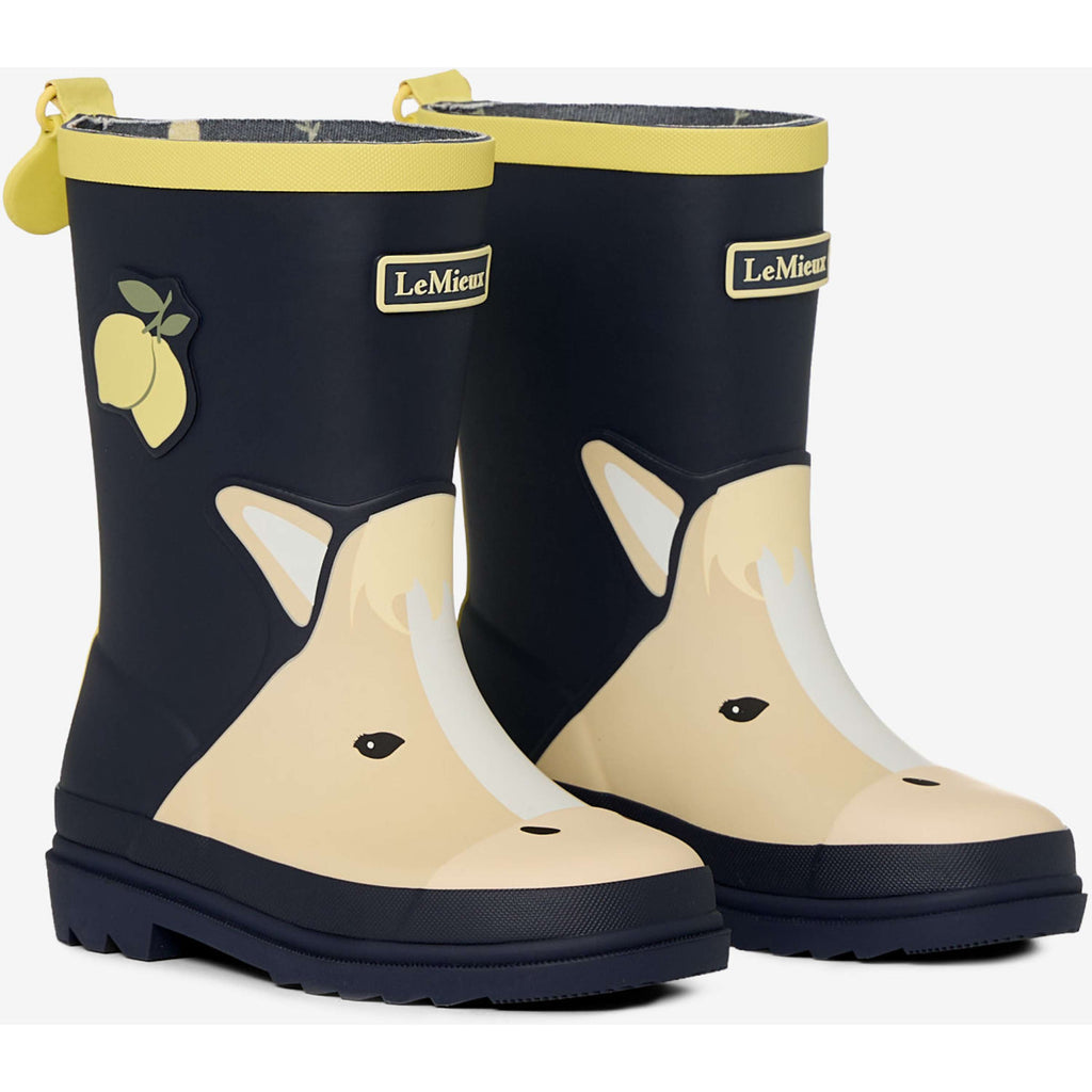 LeMieux Bottes de pluie Splash Welly Kids Citron