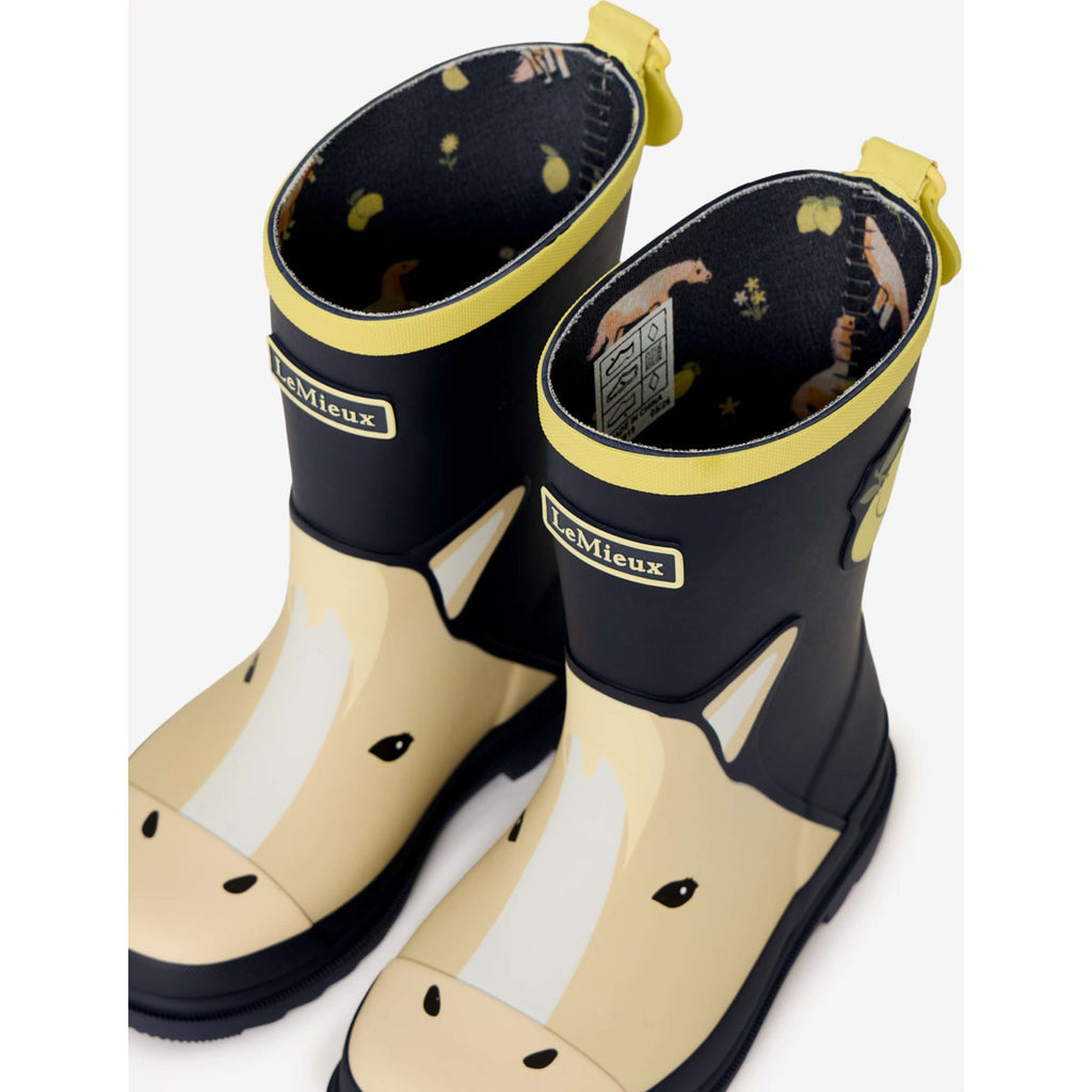 LeMieux Bottes de pluie Splash Welly Kids Citron