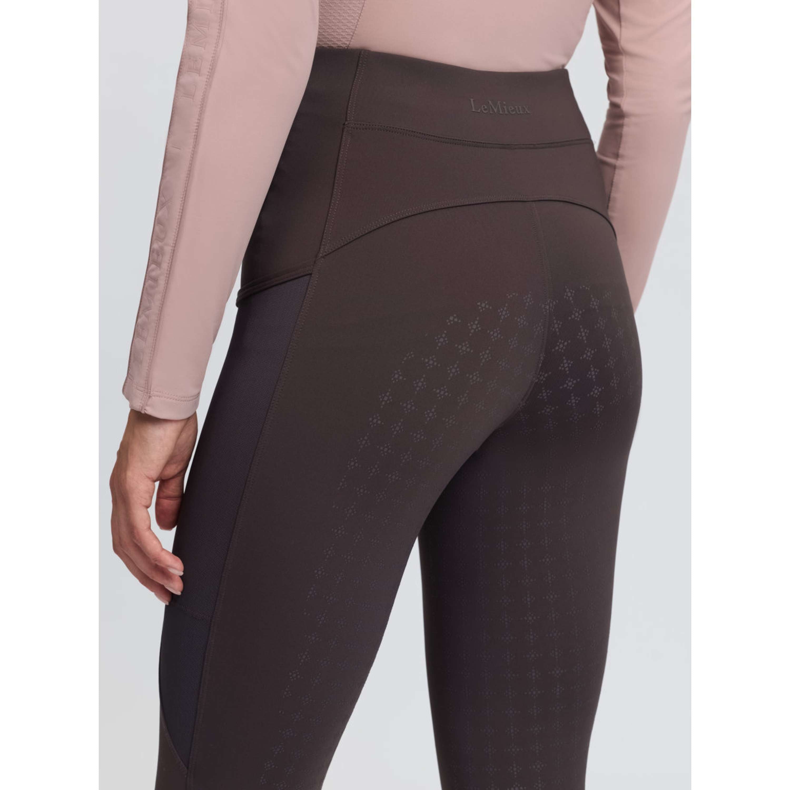 LeMieux Legging d'Équitation Naomi Full Grip Cocoa