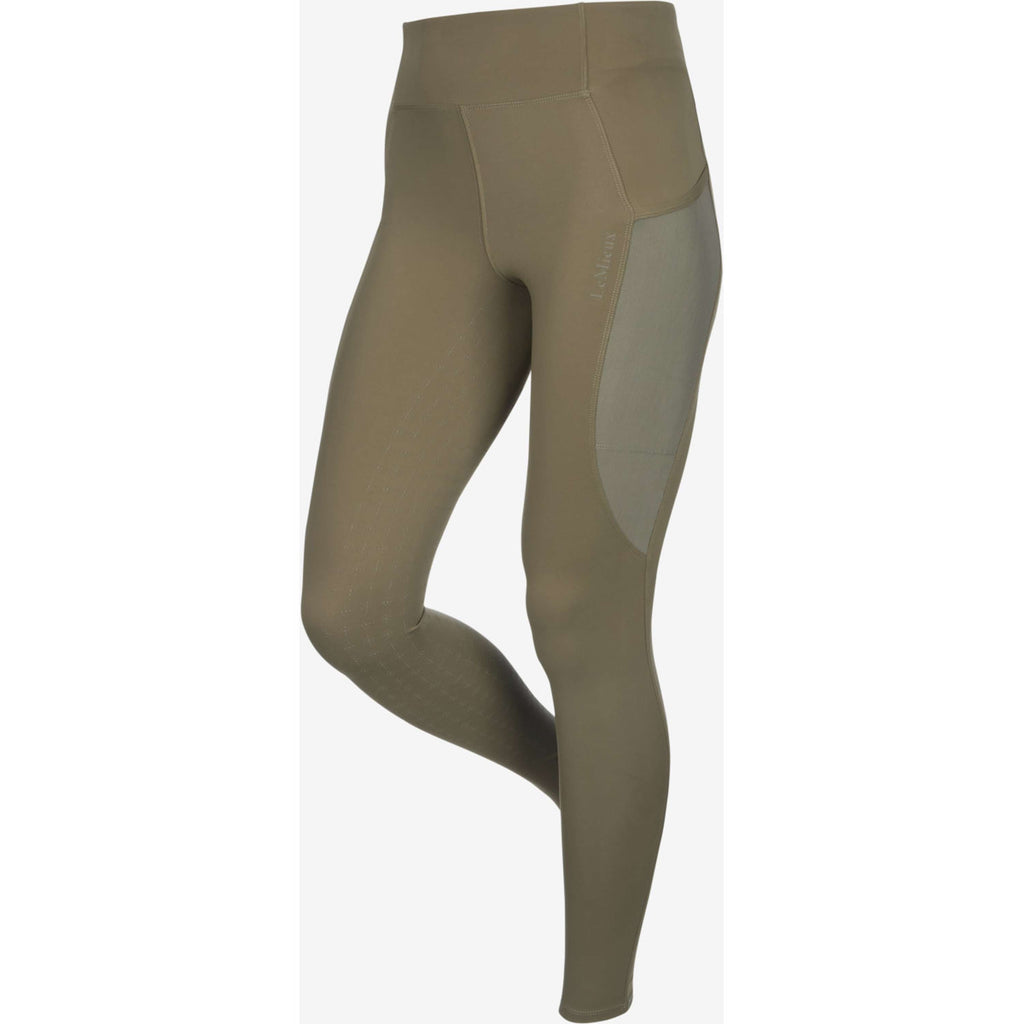 LeMieux Legging d'Équitation Naomi Full Grip Willow Green