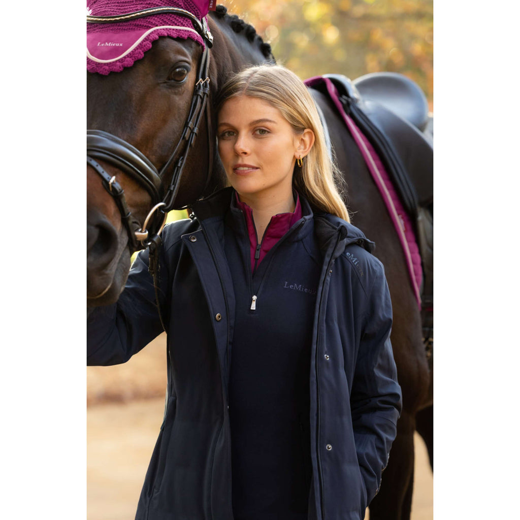 LeMieux Veste Longue Erin Waterproof Padded Marine