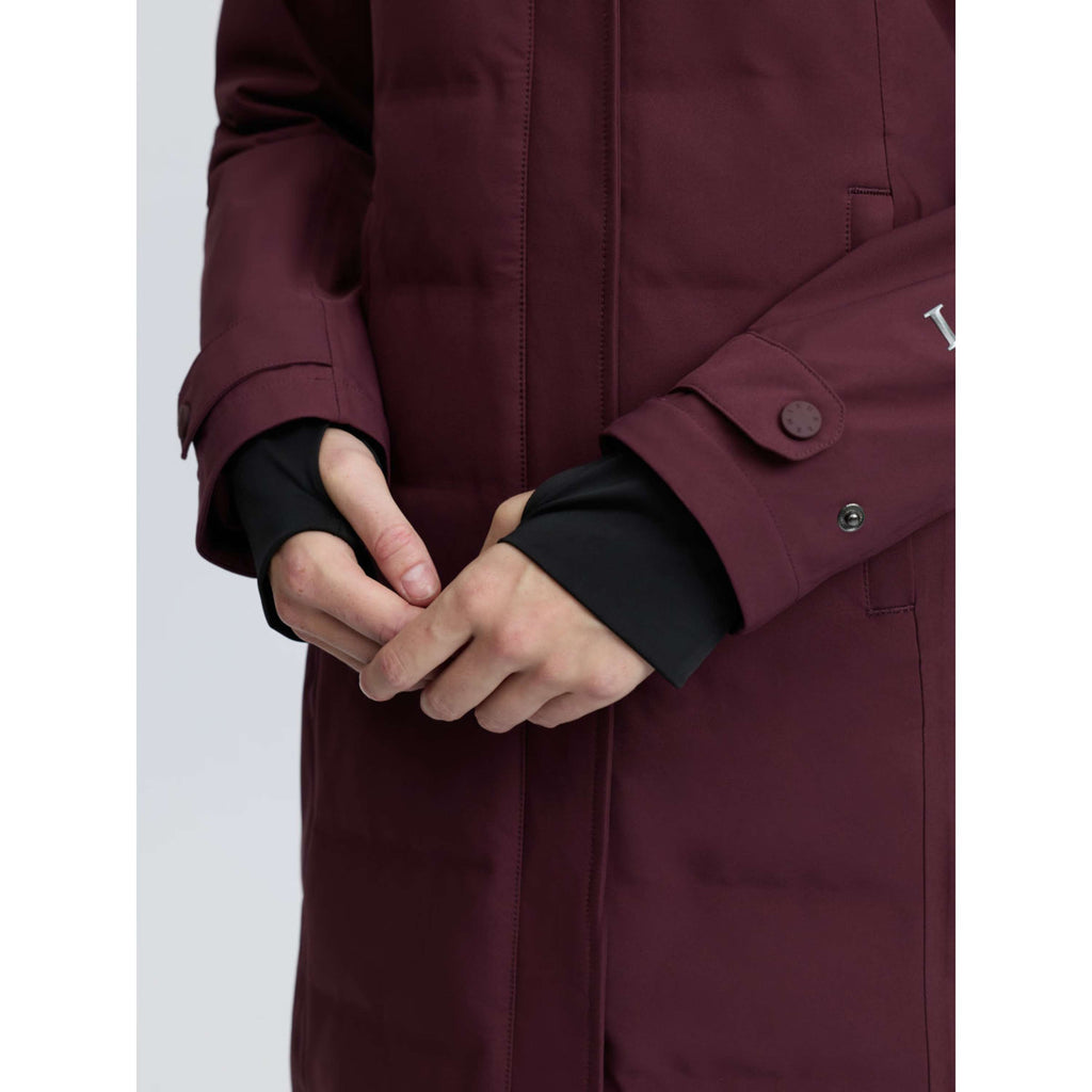 LeMieux Veste Longue Erin Waterproof Padded Bramble