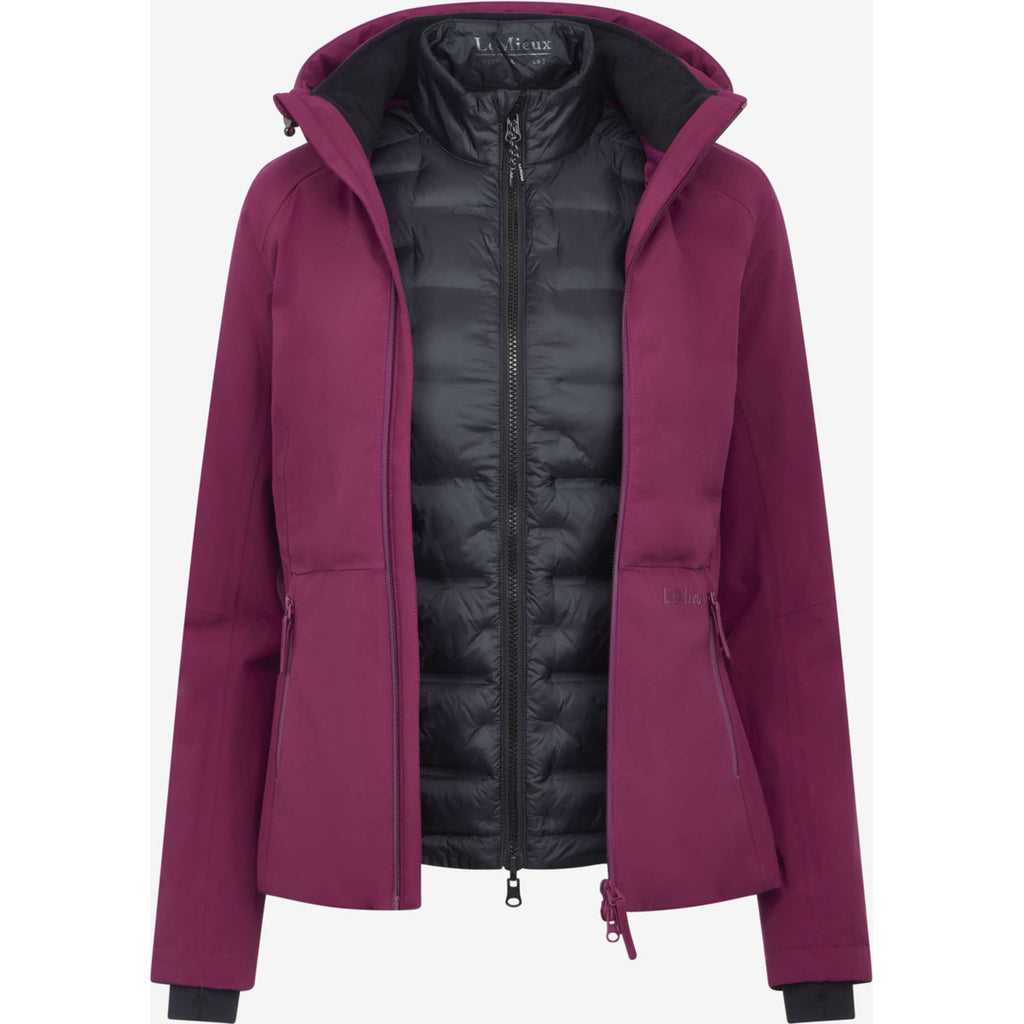 LeMieux Blouson Brooke 3-in-1 Waterproof Hybrid Blackberry