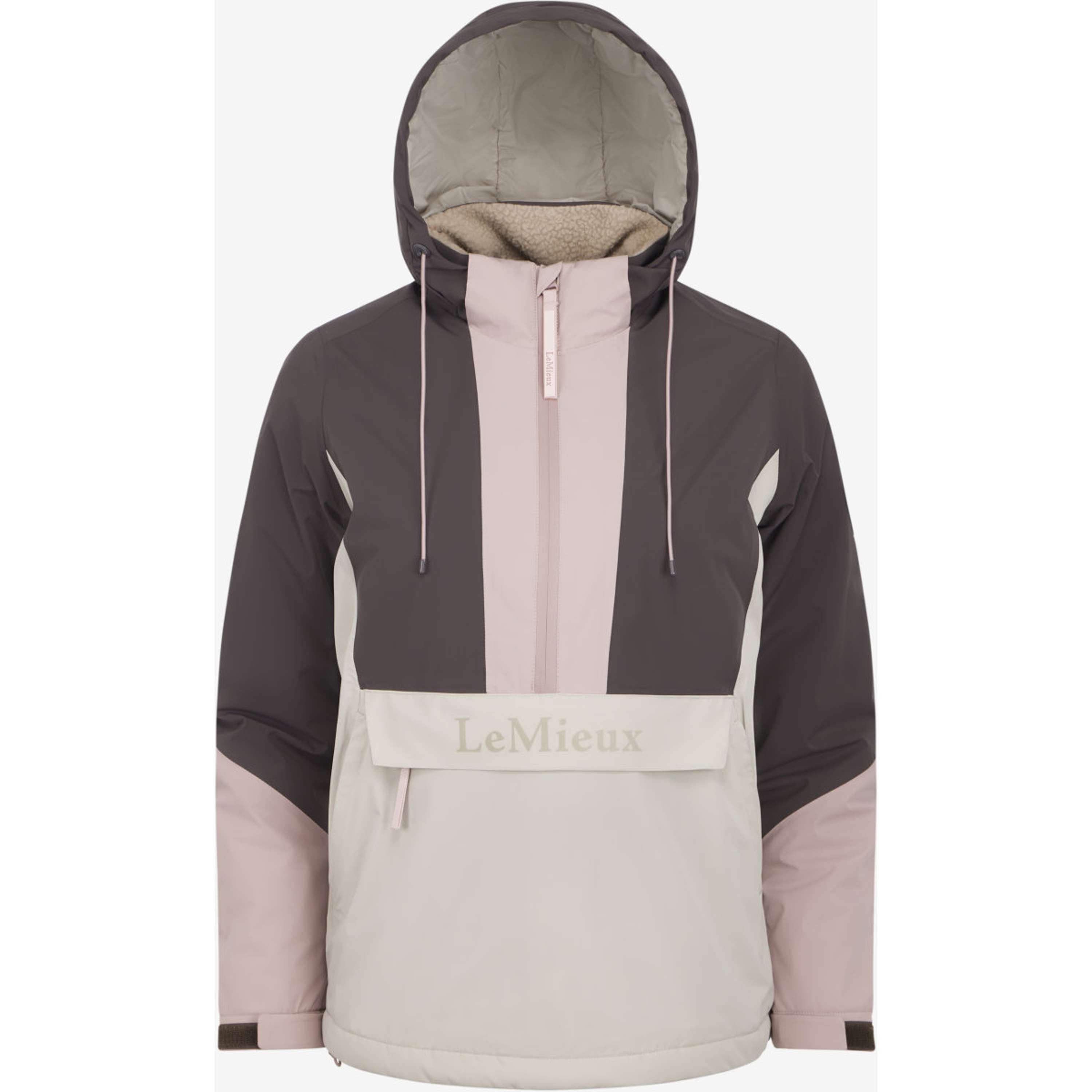 LeMieux Veste Phoebe Half Zip Waterproof Anorak Wild Rose