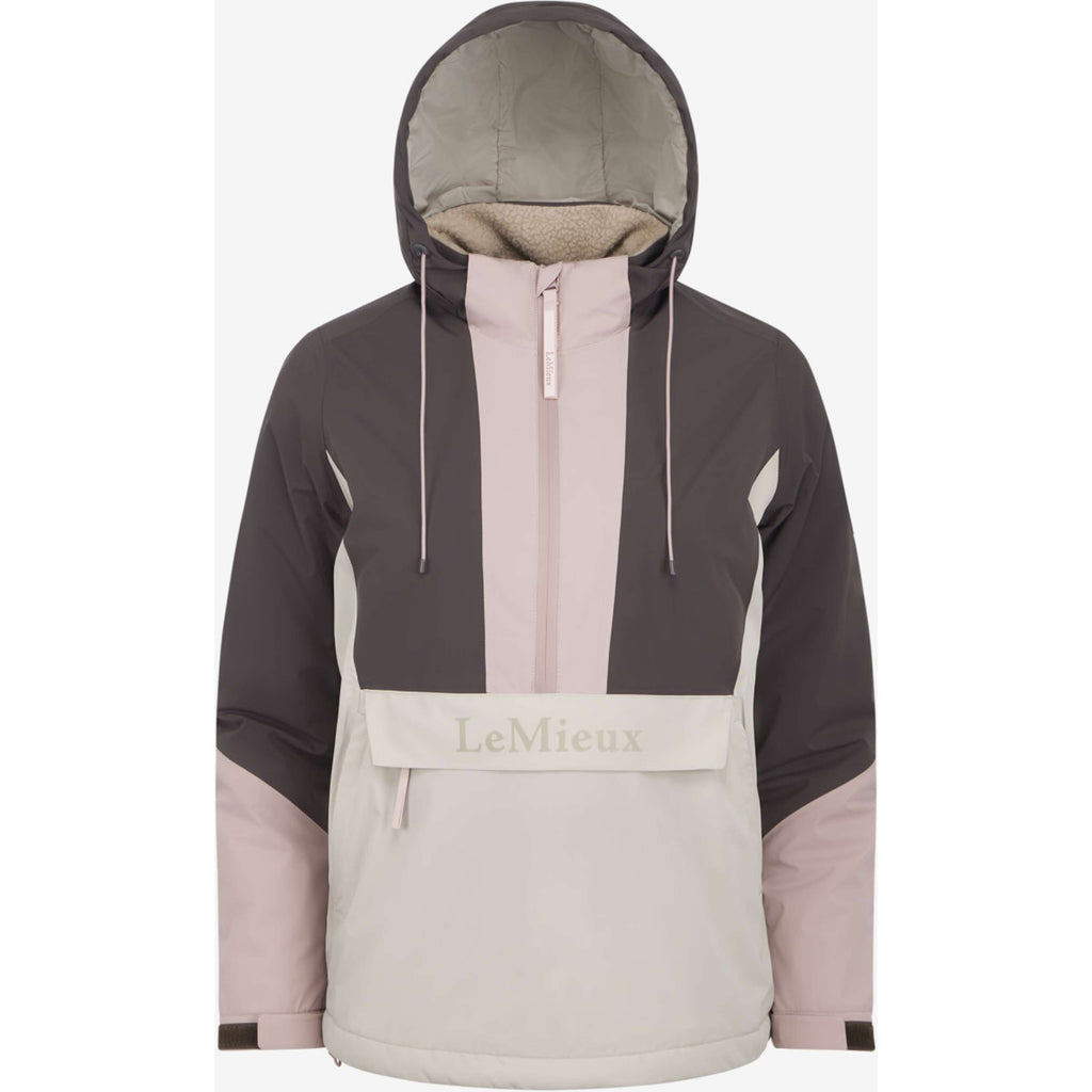LeMieux Veste Phoebe Half Zip Waterproof Anorak Wild Rose