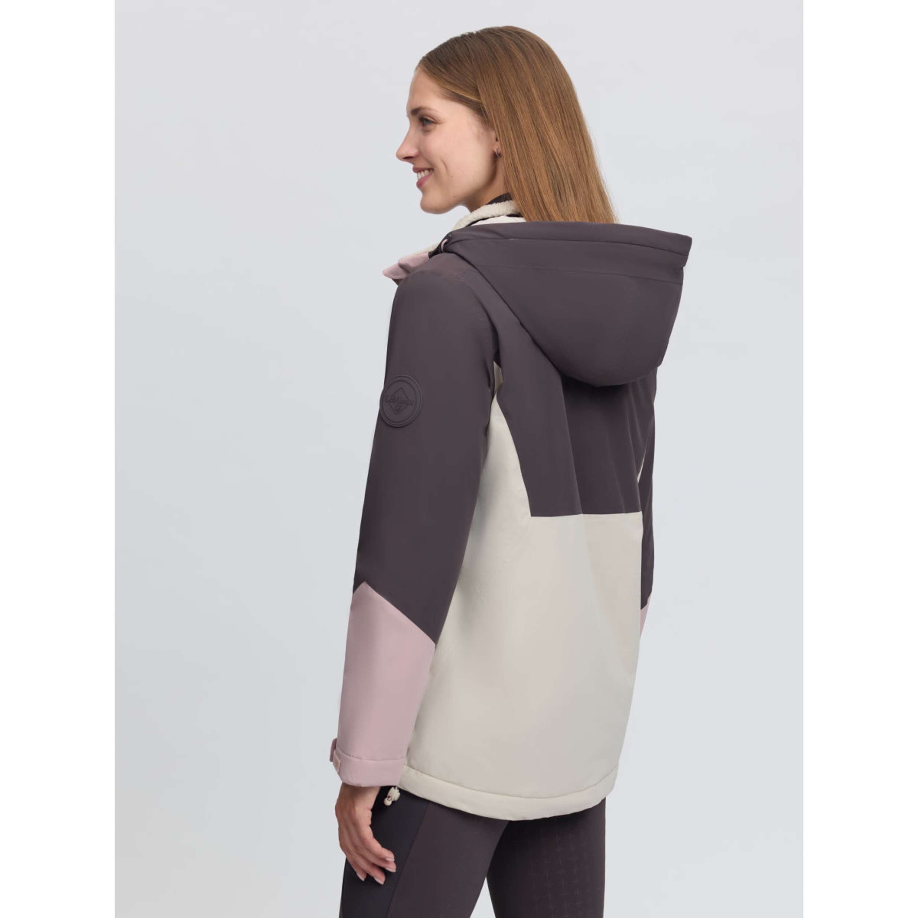 LeMieux Veste Phoebe Half Zip Waterproof Anorak Wild Rose
