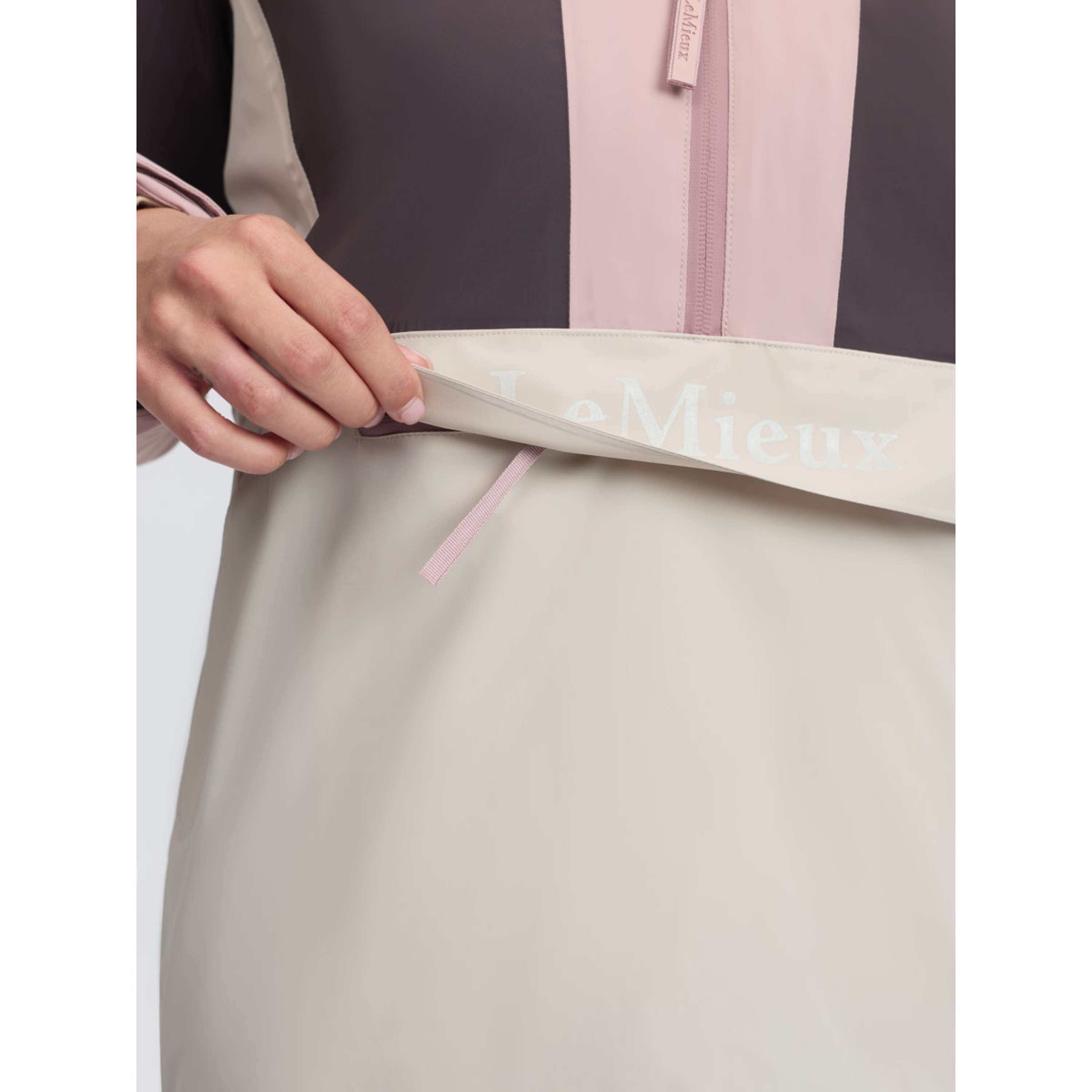 LeMieux Veste Phoebe Half Zip Waterproof Anorak Wild Rose