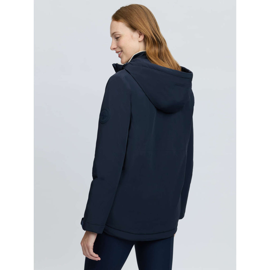 LeMieux Veste Phoebe Half Zip Waterproof Anorak Marine