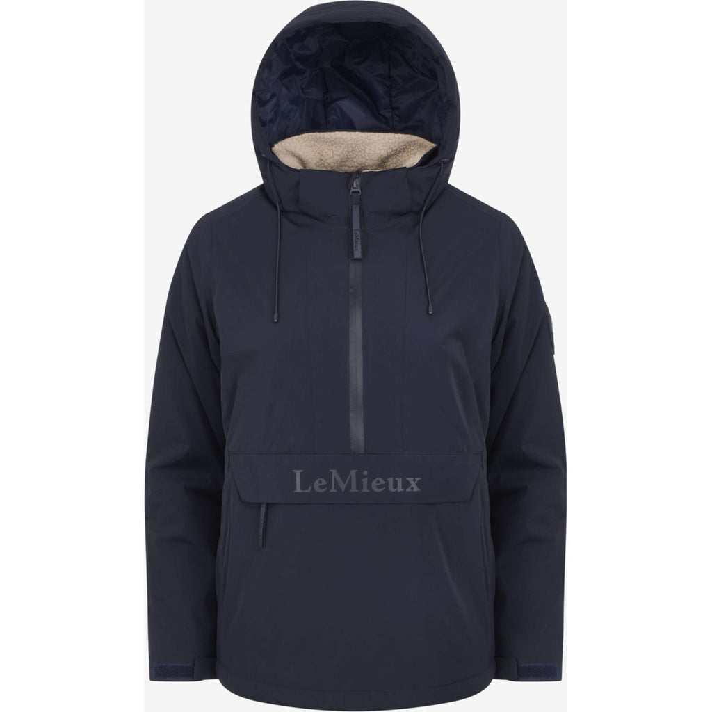 LeMieux Veste Phoebe Half Zip Waterproof Anorak Marine