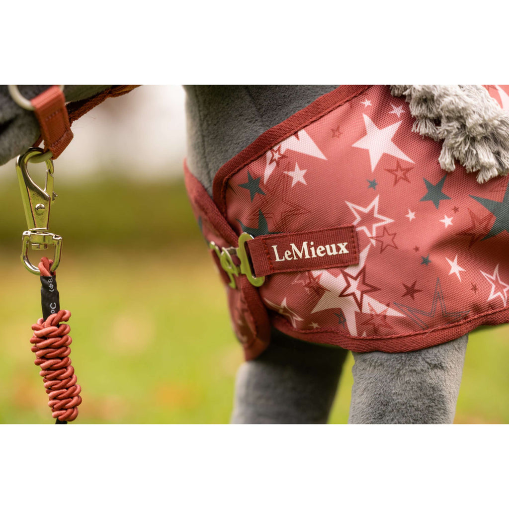 LeMieux Toy Pony Couverture Printed Turnout Spiced Earth