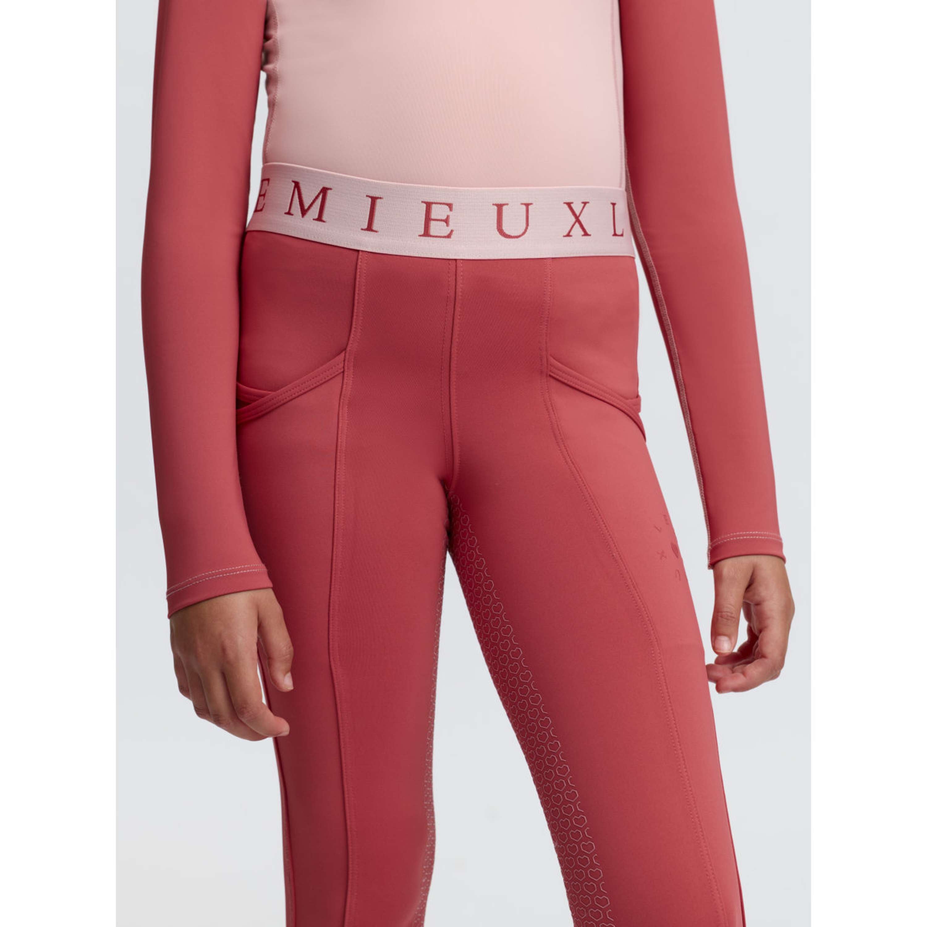 LeMieux Legging d'Équitation Kids Full Grip Spiced Earth