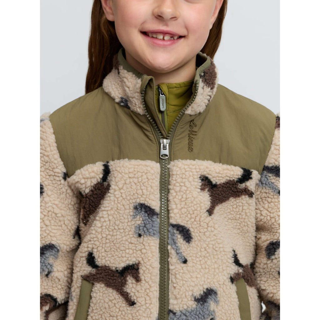 LeMieux Veste Theo Pony Fleece Kids Willow Green