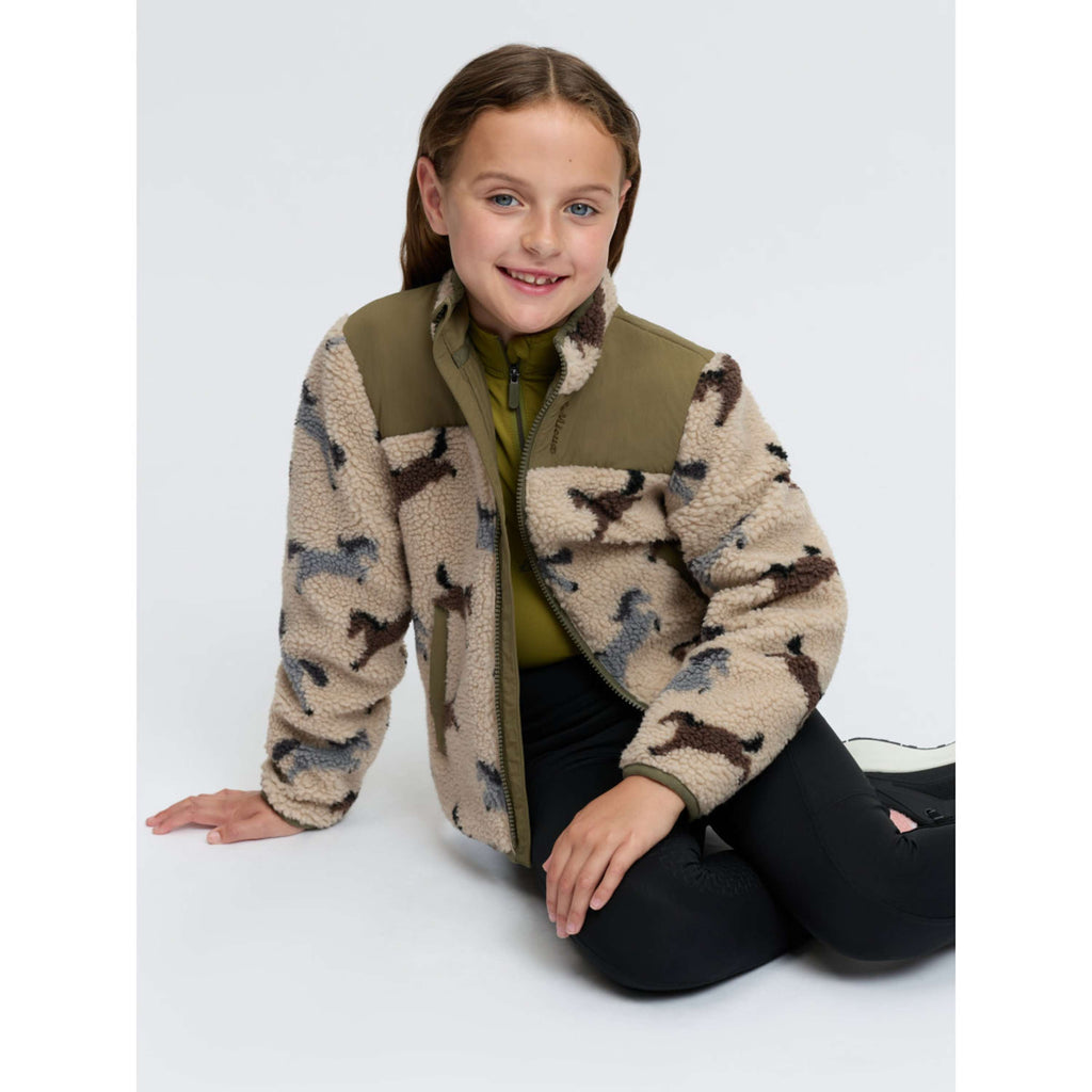 LeMieux Veste Theo Pony Fleece Kids Willow Green