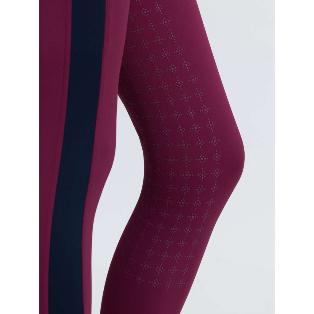 LeMieux Legging d'Équitation Orla Kids Full Grip Blackberry