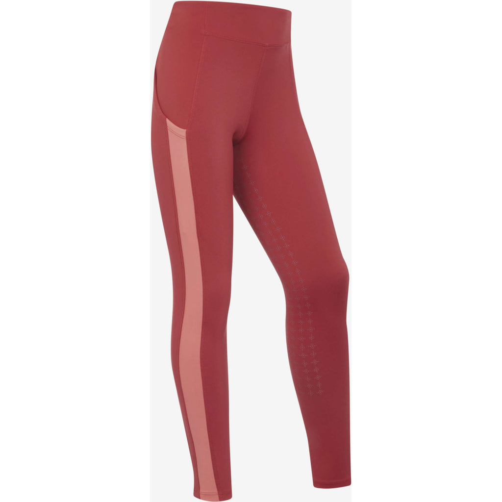 LeMieux Legging d'Équitation Orla Kids Full Grip Russet