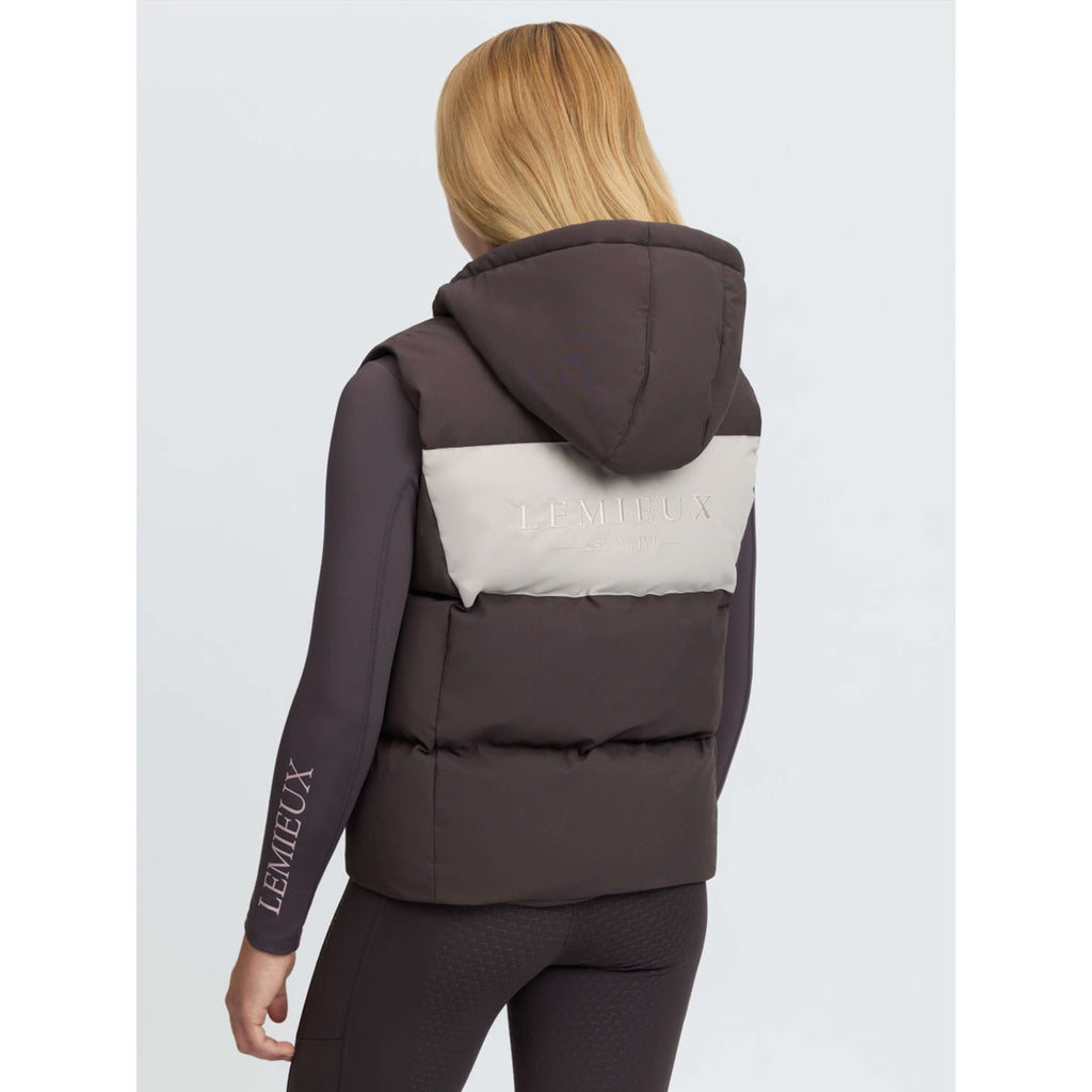 LeMieux Bodychauffant Joey Hooded Kids Cocoa