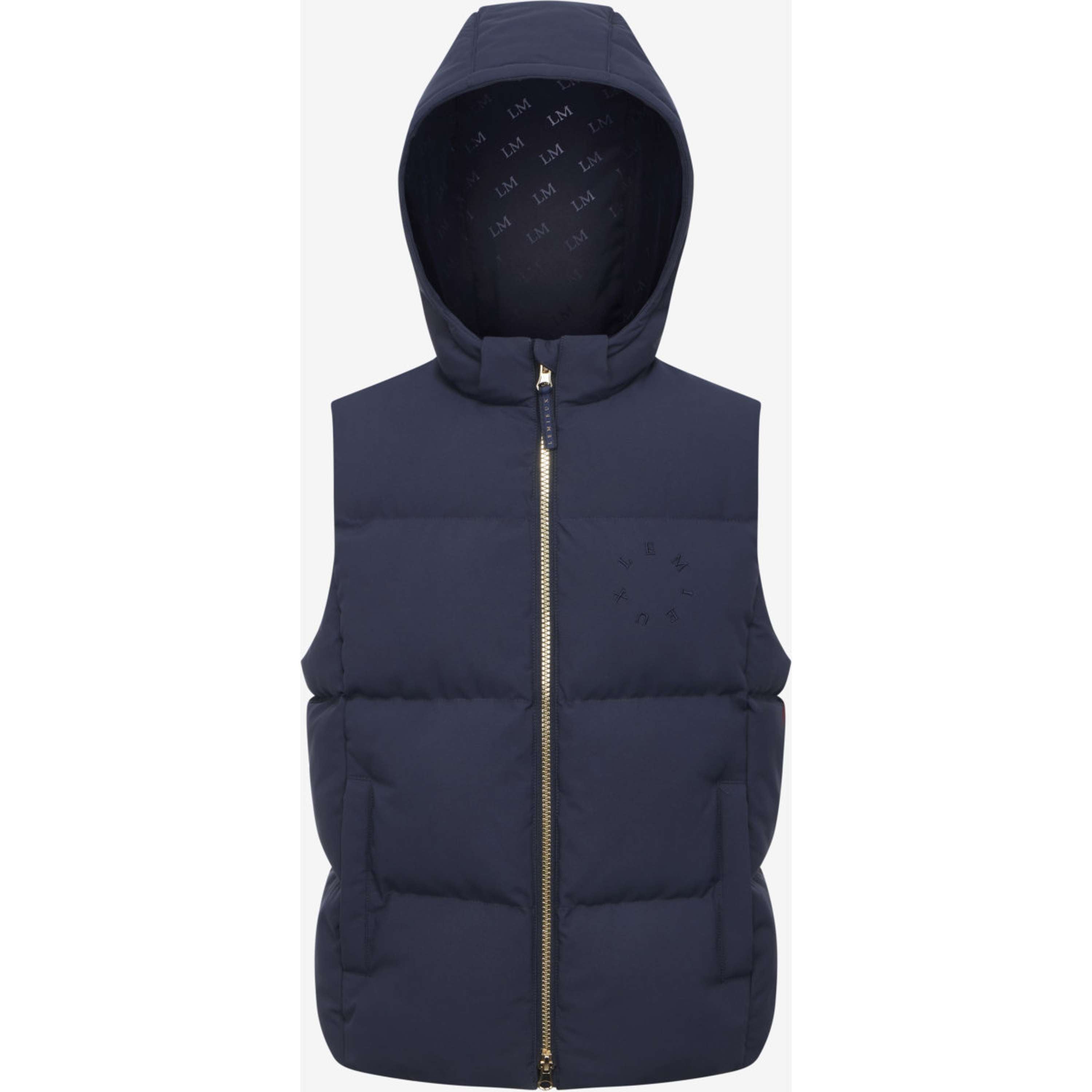 LeMieux Bodychauffant Joey Hooded Kids Marine