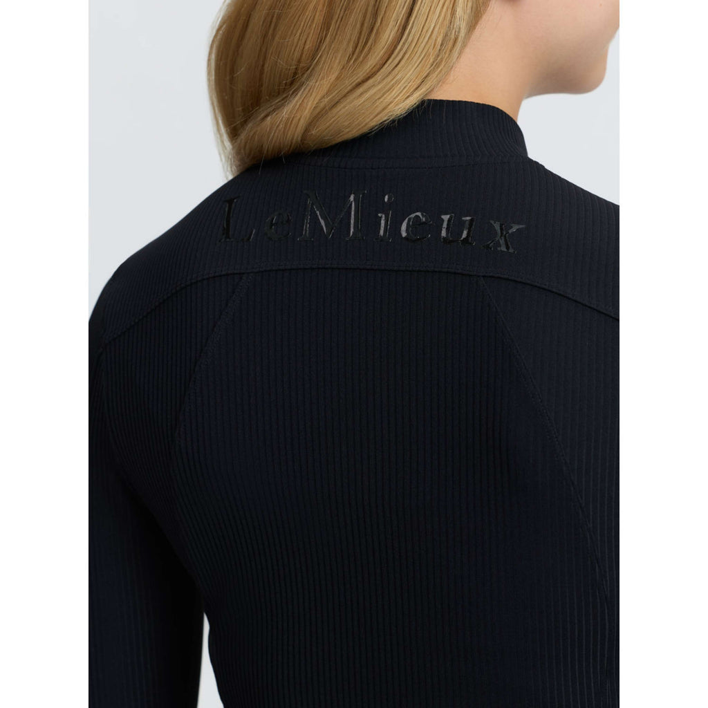 LeMieux Baselayer Raye Ribbed Kids Noir