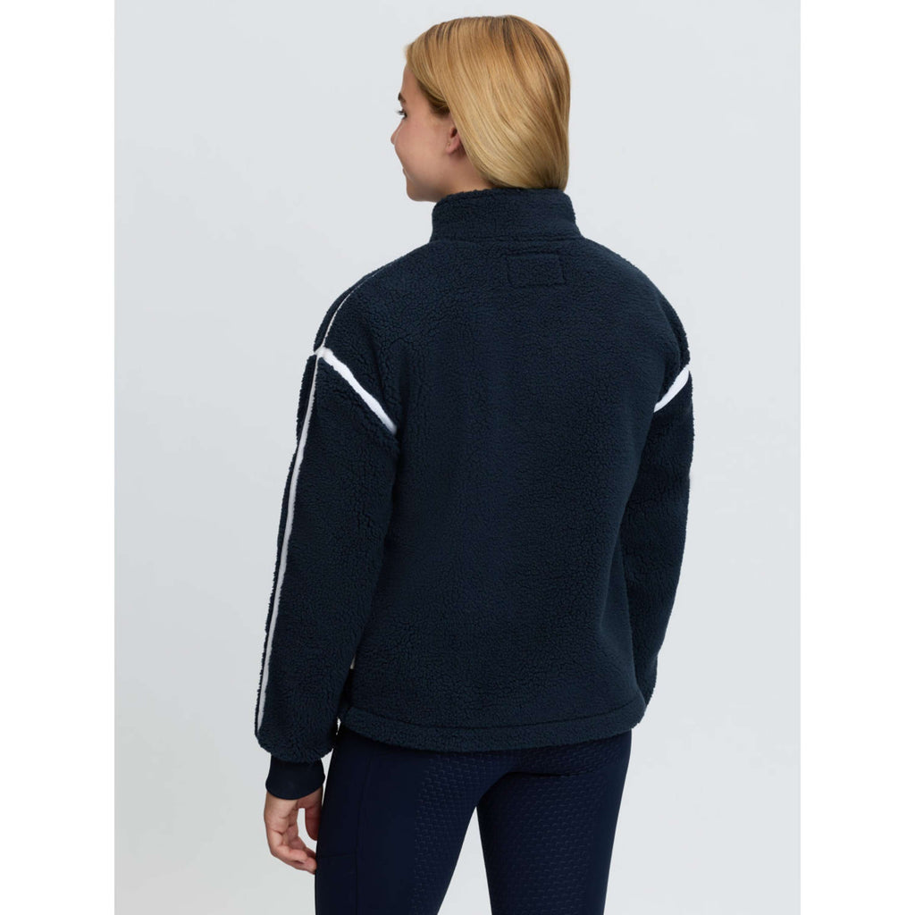 LeMieux Pull Jody Teddy Fleece Kids Marine