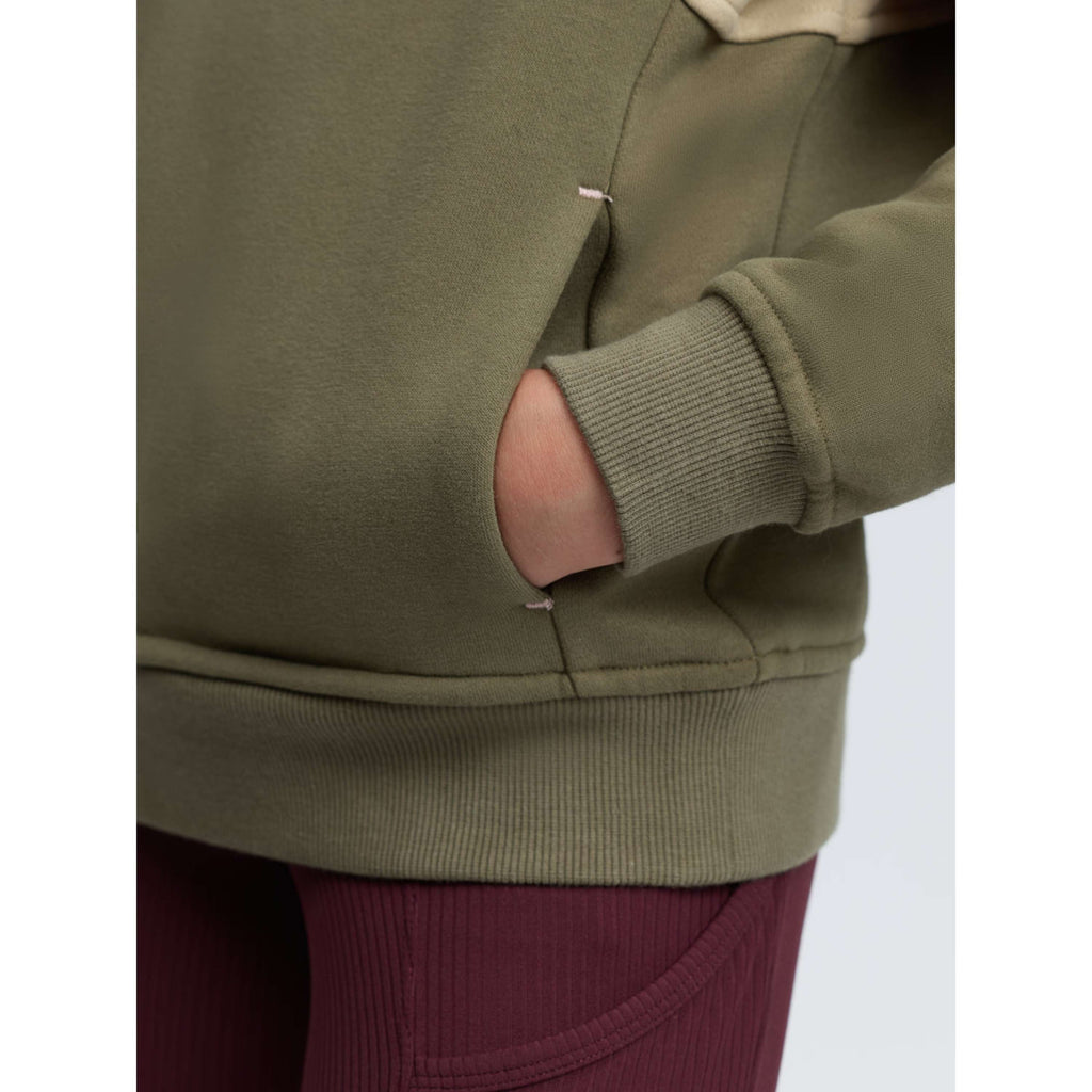LeMieux Pull Viola Quarter Zip Kids Willow Green