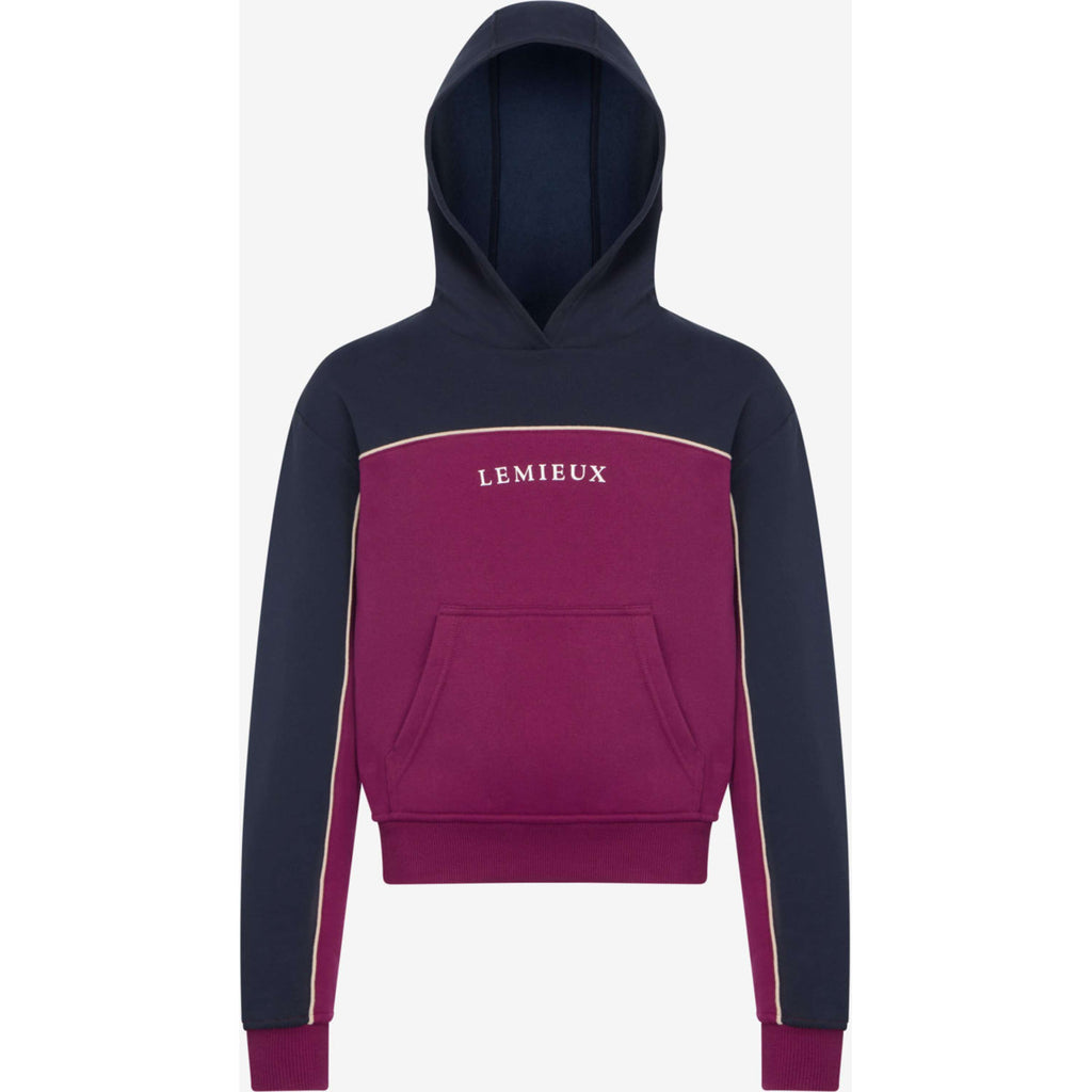 LeMieux Pull col Hoodie Sadie Kids Blackberry