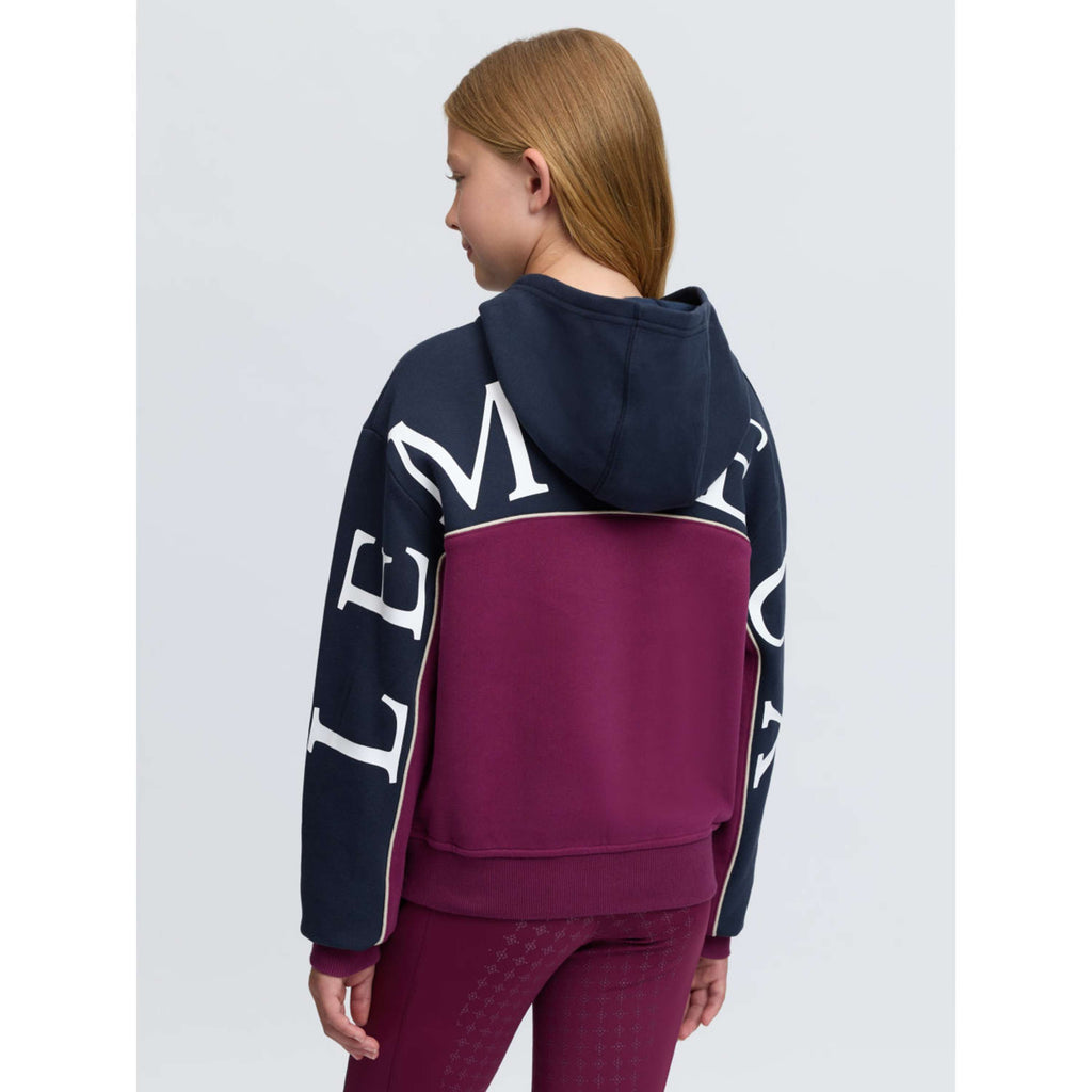 LeMieux Pull col Hoodie Sadie Kids Blackberry