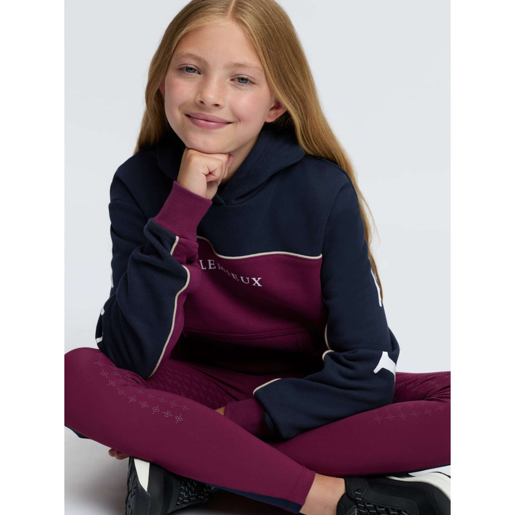 LeMieux Pull col Hoodie Sadie Kids Blackberry