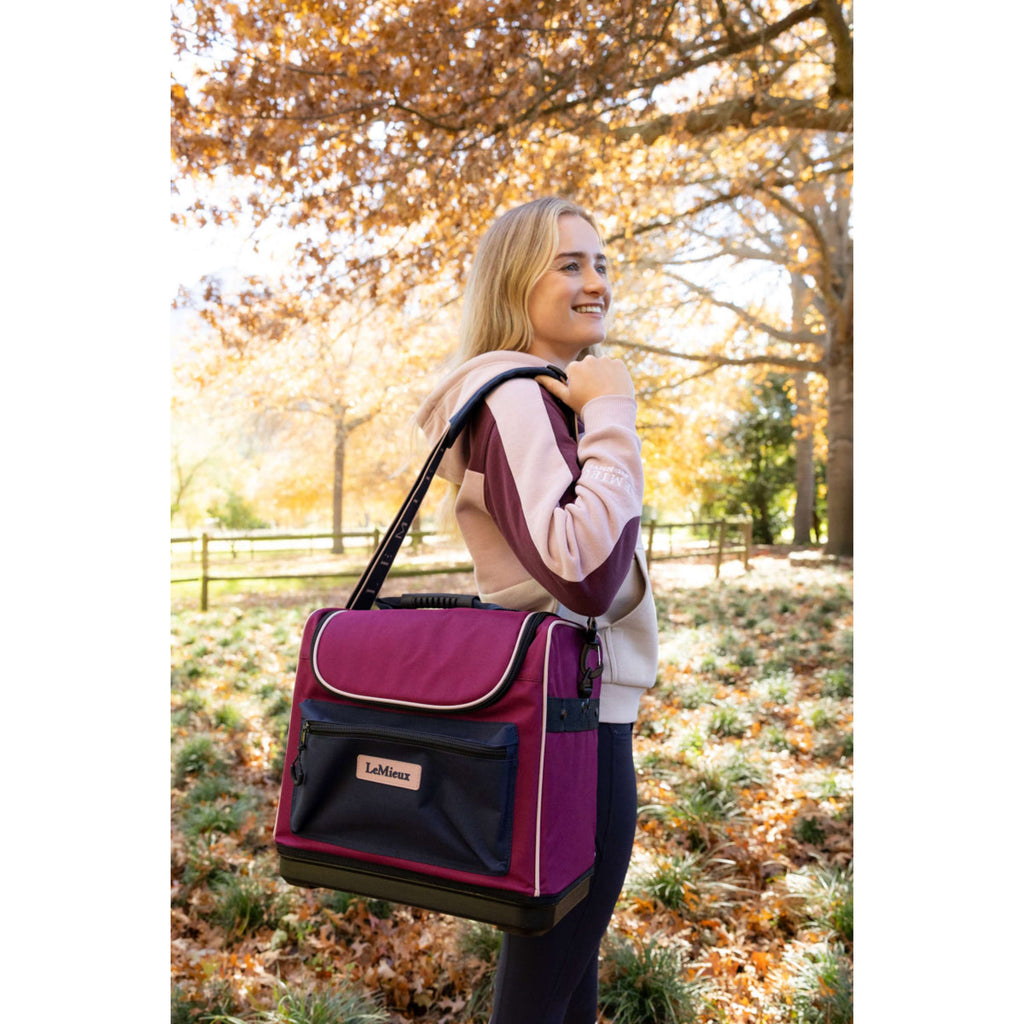 LeMieux Trousse de Pansage Elite Pro AW26 Blackberry