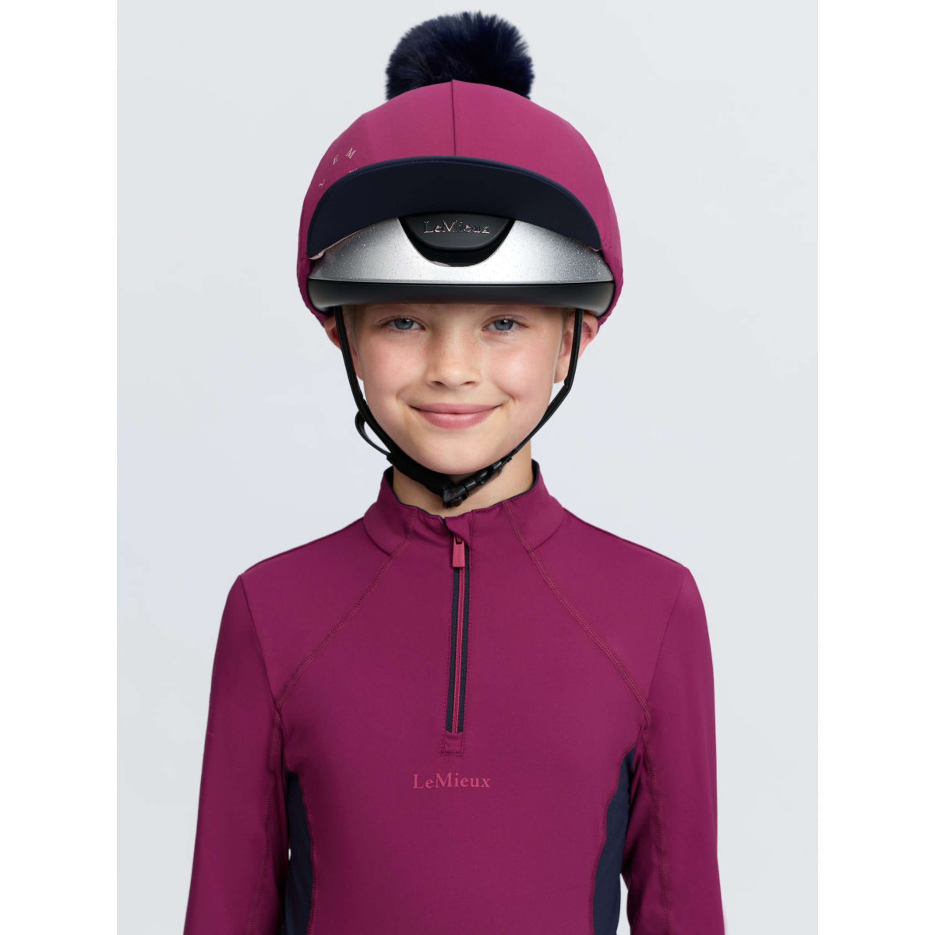 LeMieux Hat Silk Classique Blackberry