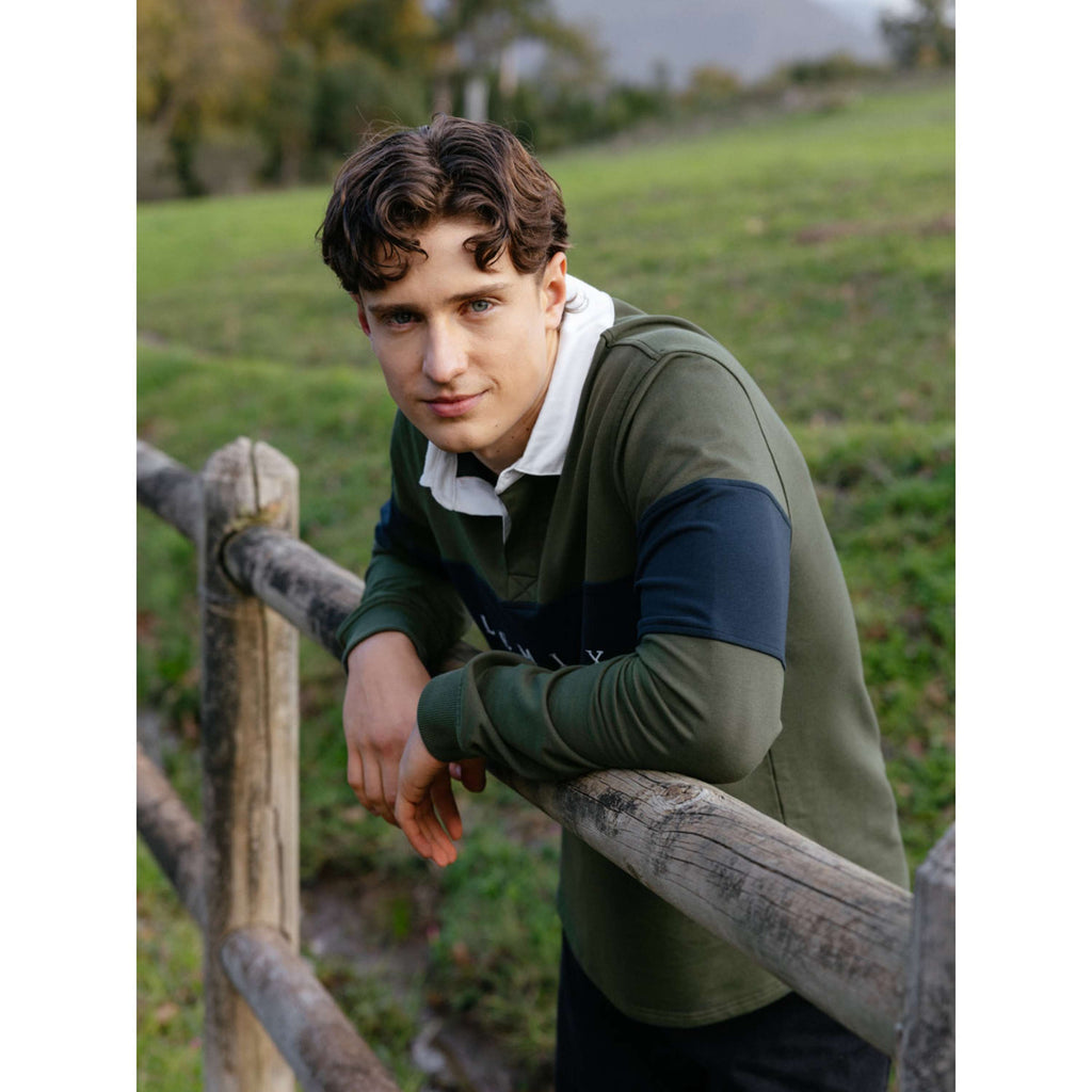 LeMieux Shirt Rugby Hommes Olive