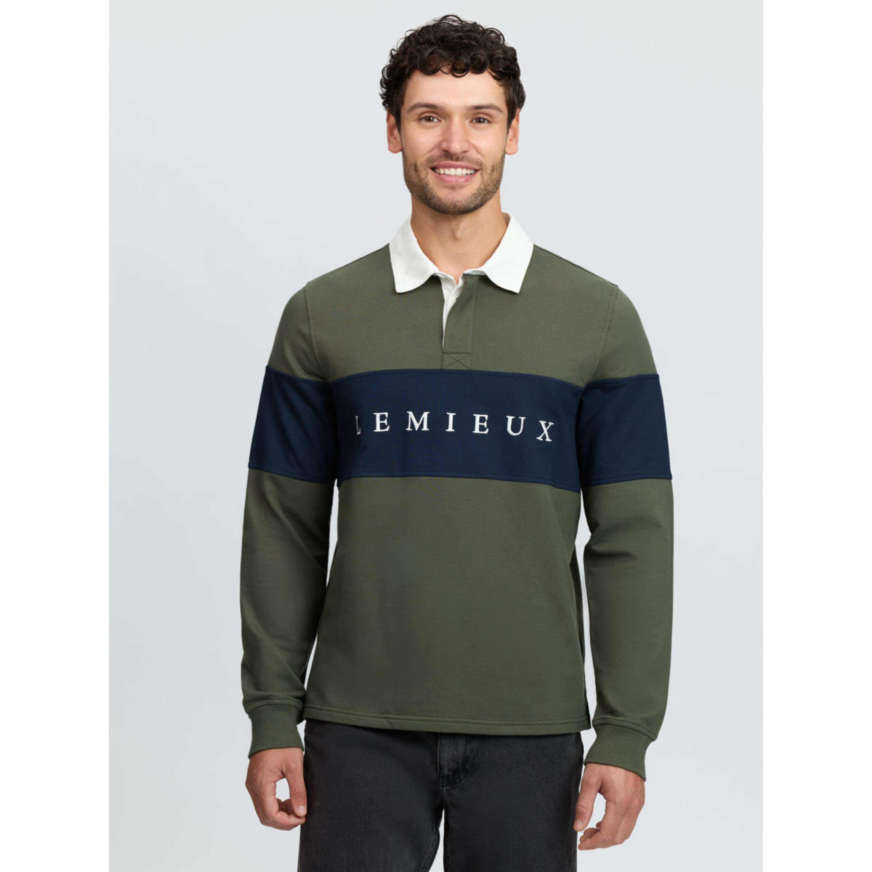 LeMieux Shirt Rugby Hommes Olive