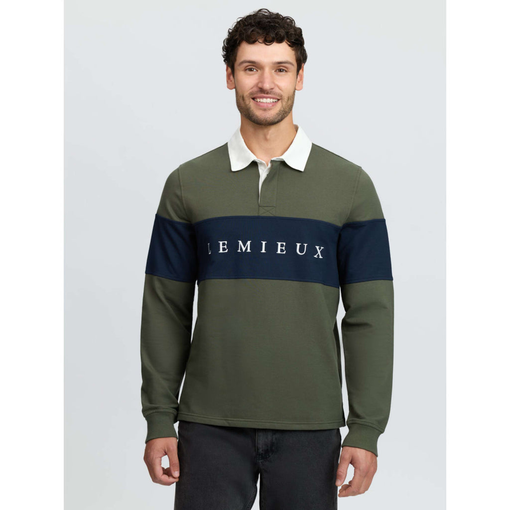LeMieux Shirt Rugby Hommes Olive