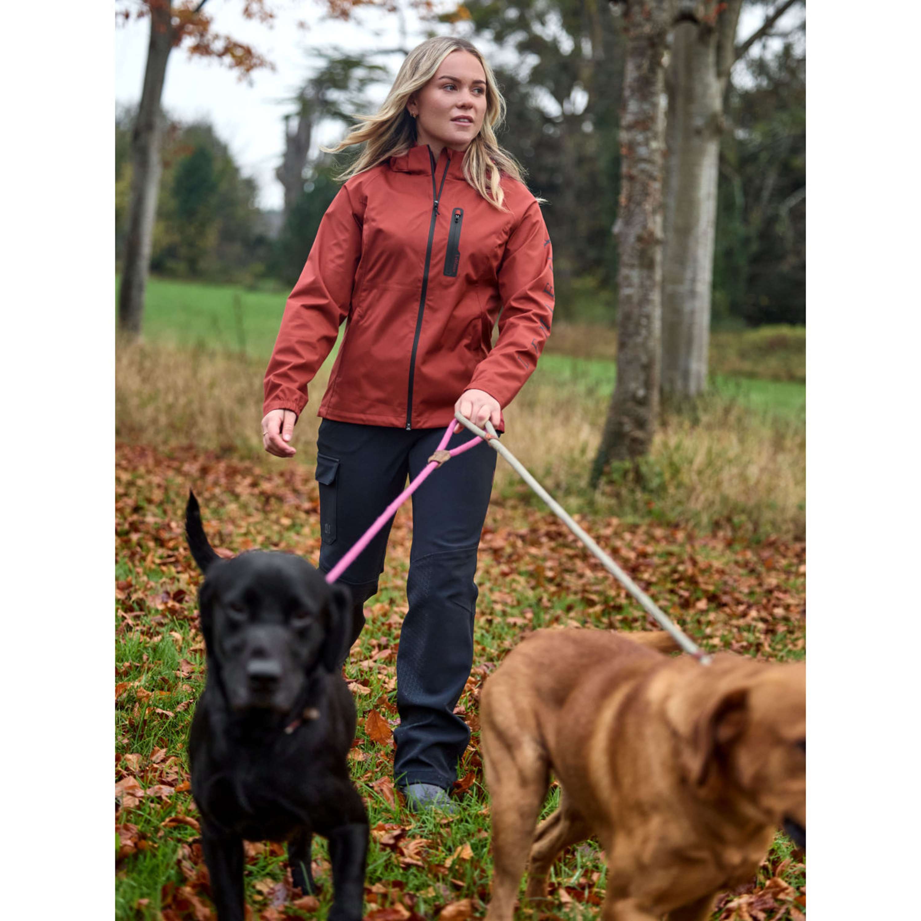 LeMieux Blouson Athena Waterproof Lightweight Russet