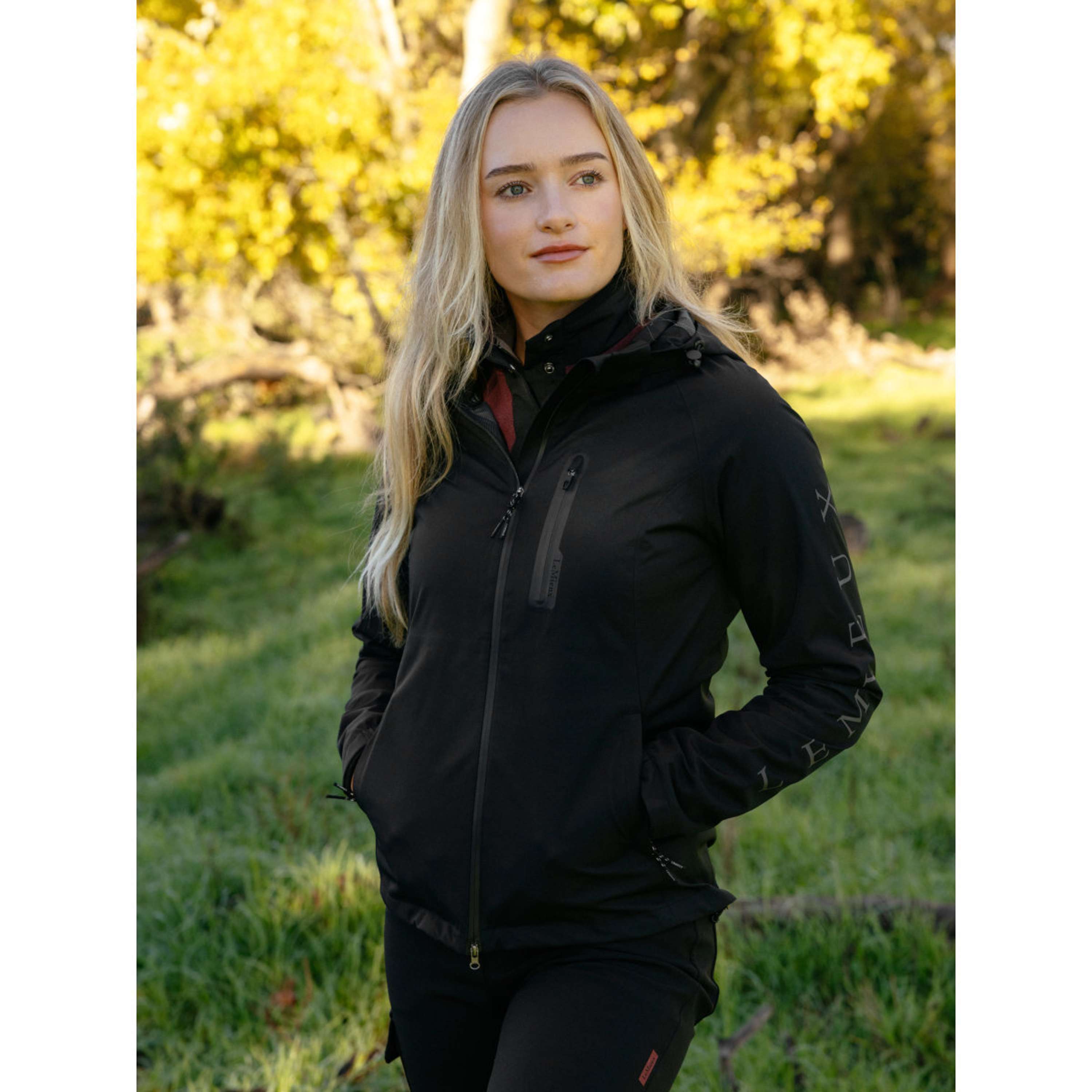 LeMieux Blouson Athena Waterproof Lightweight Noir