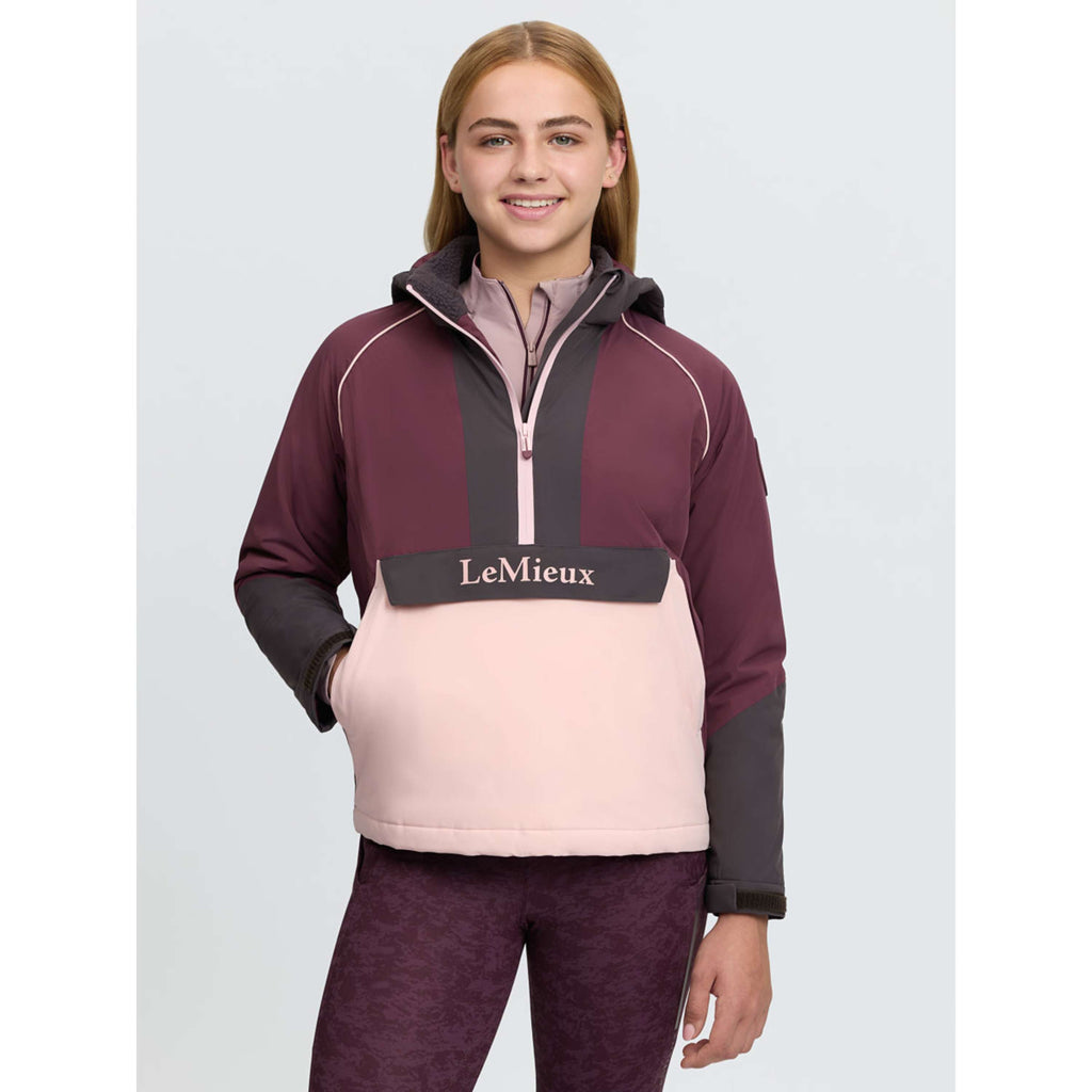 LeMieux Veste Bailey Waterproof Anorak Kids Bramble