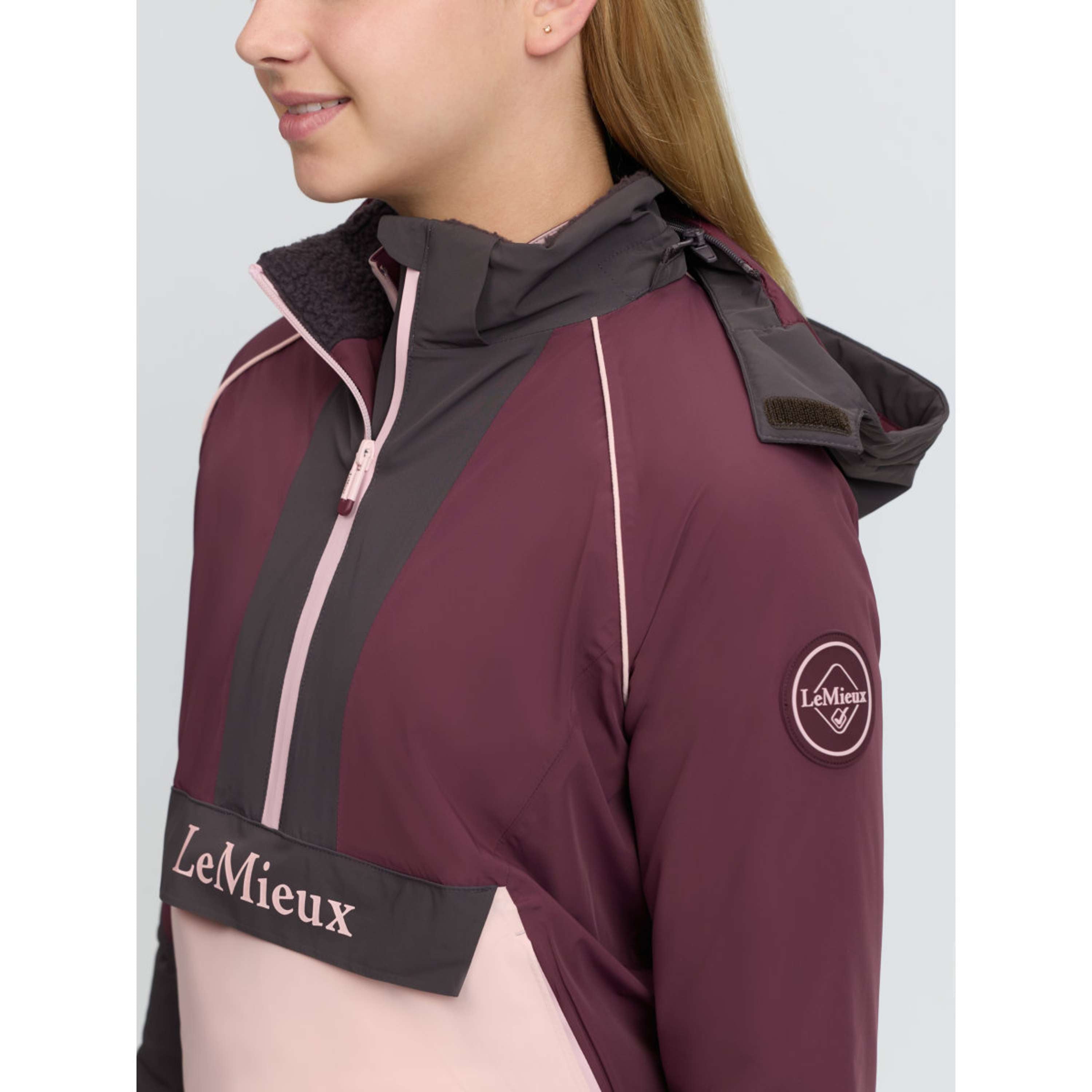 LeMieux Veste Bailey Waterproof Anorak Kids Bramble