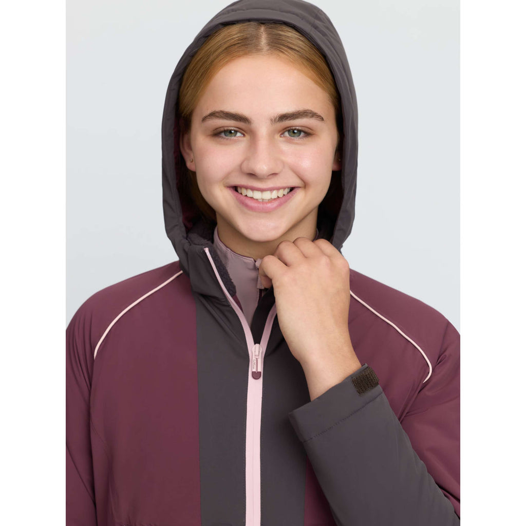 LeMieux Veste Bailey Waterproof Anorak Kids Bramble