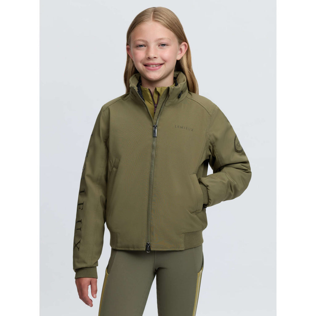 LeMieux Blouson Clarissa Crew Kids Willow Green