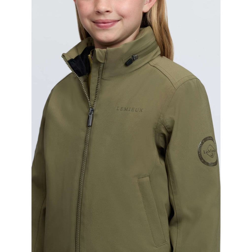 LeMieux Blouson Clarissa Crew Kids Willow Green
