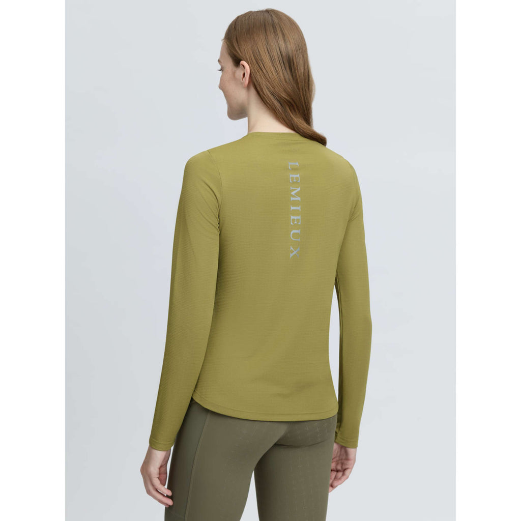 LeMieux Baselayer Sports Tee Longues Manches Gooseberry